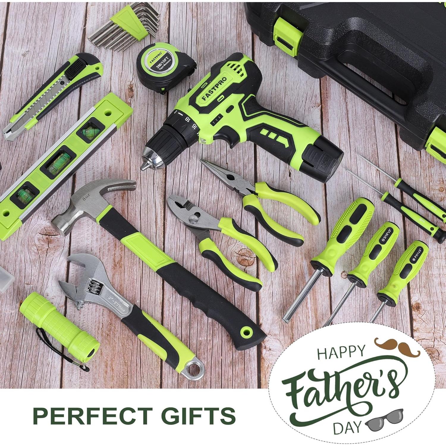 Kit de Herramientas FASTPRO 160 Piezas con Taladro 12V