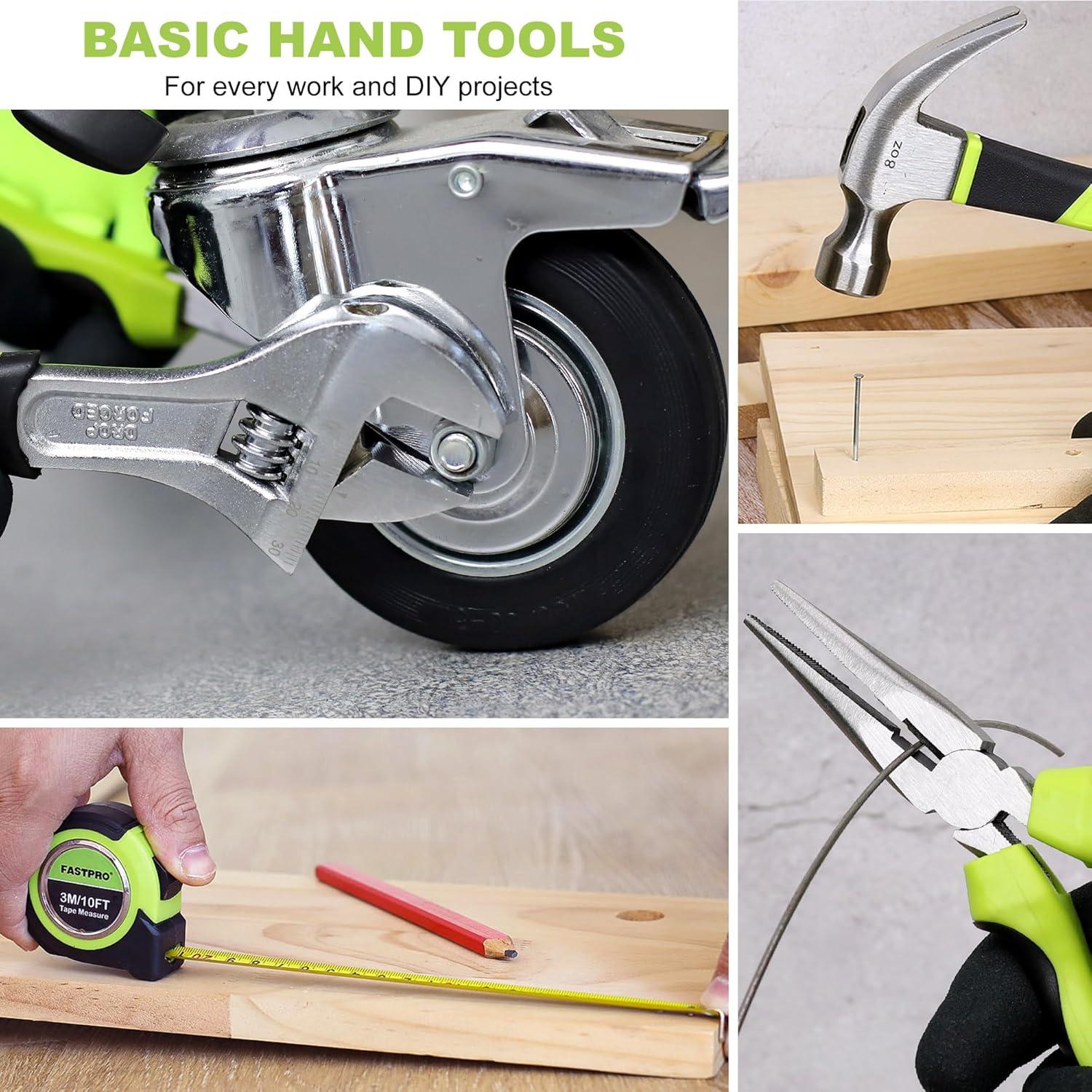 Kit de Herramientas FASTPRO 160 Piezas con Taladro 12V