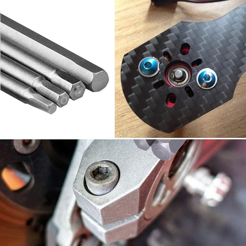 Juego de Puntas Magnéticas Yakamoz 16Pcs 4-en-1 Hexagonal 100mm