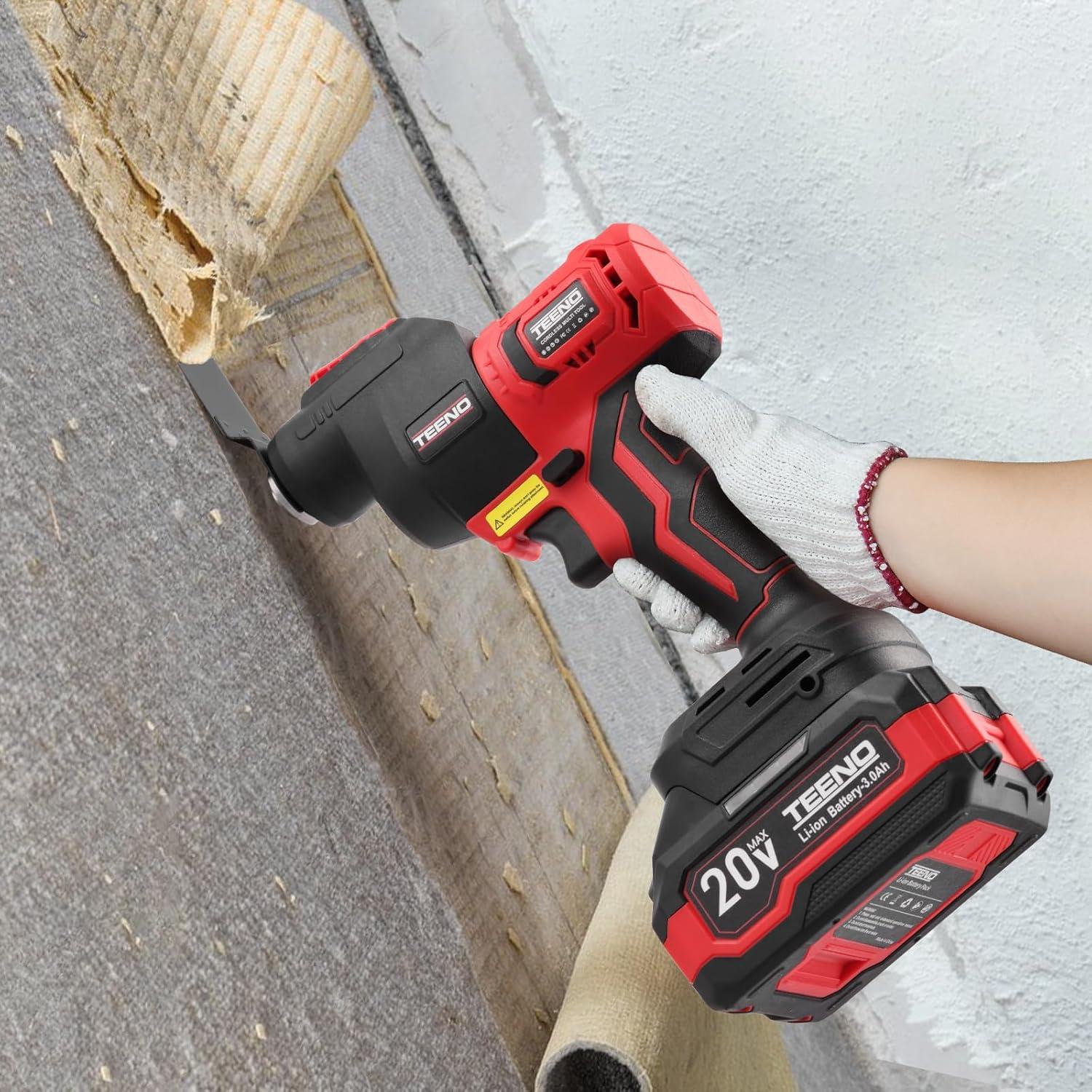 Kit de Combos Inalámbrico 20V TEENO 3 Herramientas con Batería