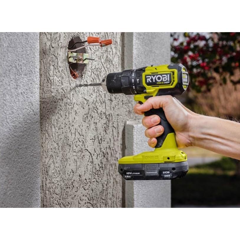 Kit Taladro Percusión y Destornillador RYOBI 18V HP 2 Herramientas