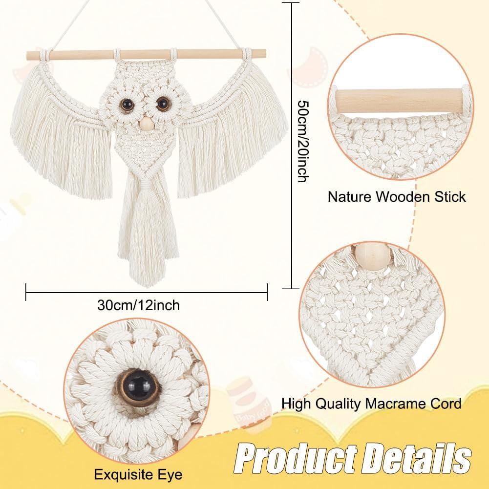 Kit de Macramé BEUNITONE para Adultos - 2 Juegos con Tutorial