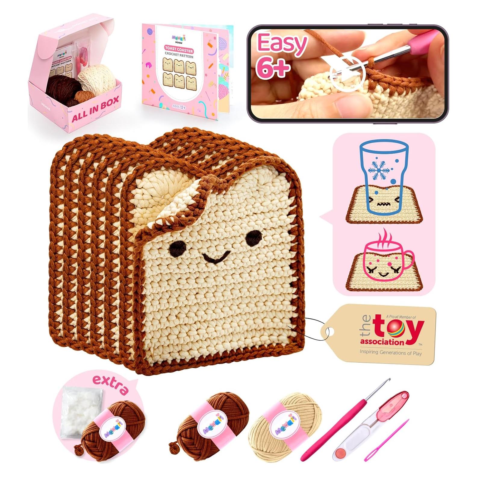 Kit de Crochet Mewaii para Principiantes con Hilo Ecológico