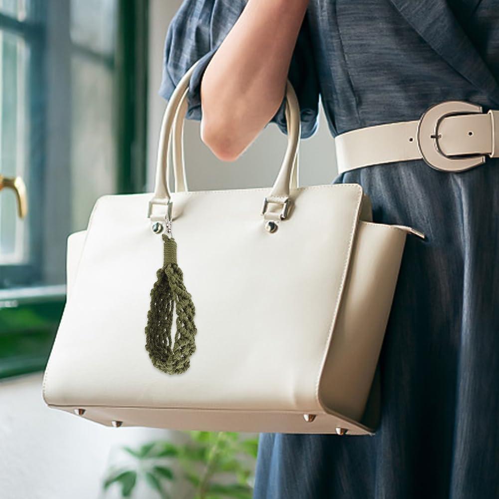 Kit de Llavero de Macramé BEUNITONE Multicolor para DIY