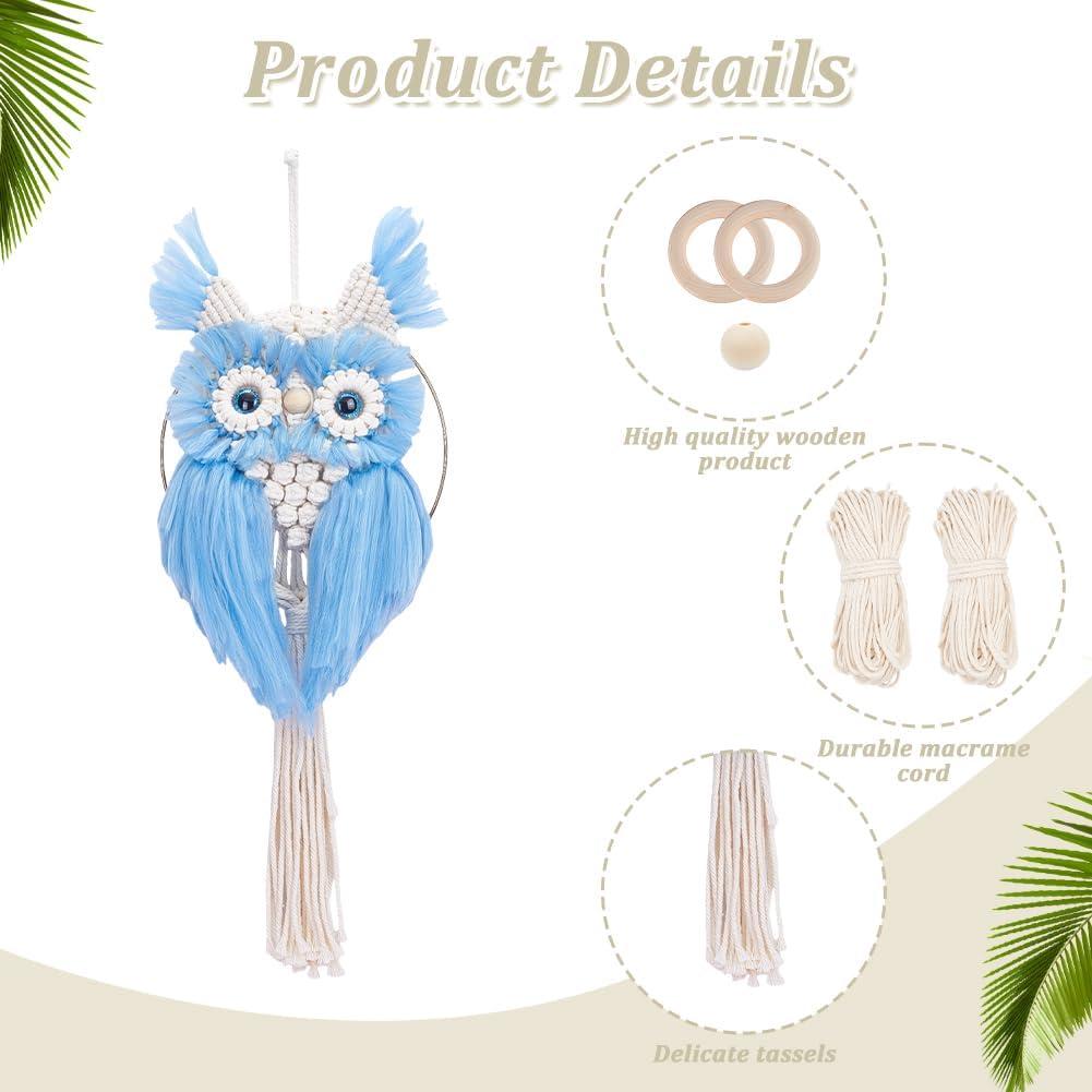 Kit de Colgante de Pared de Macramé ORIGACH DIY para Principiantes