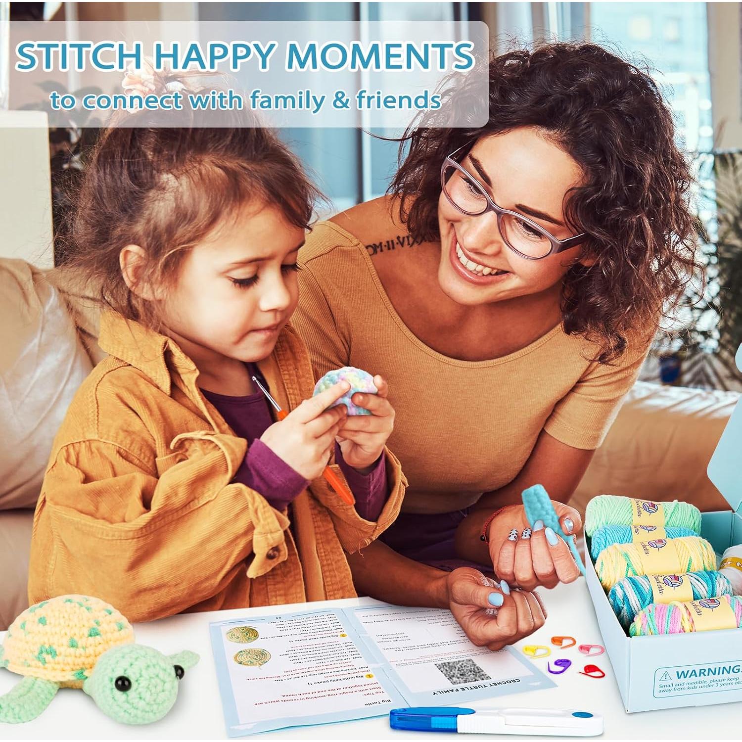 Kit de Crochet Crochetta para Principiantes - Tortuga