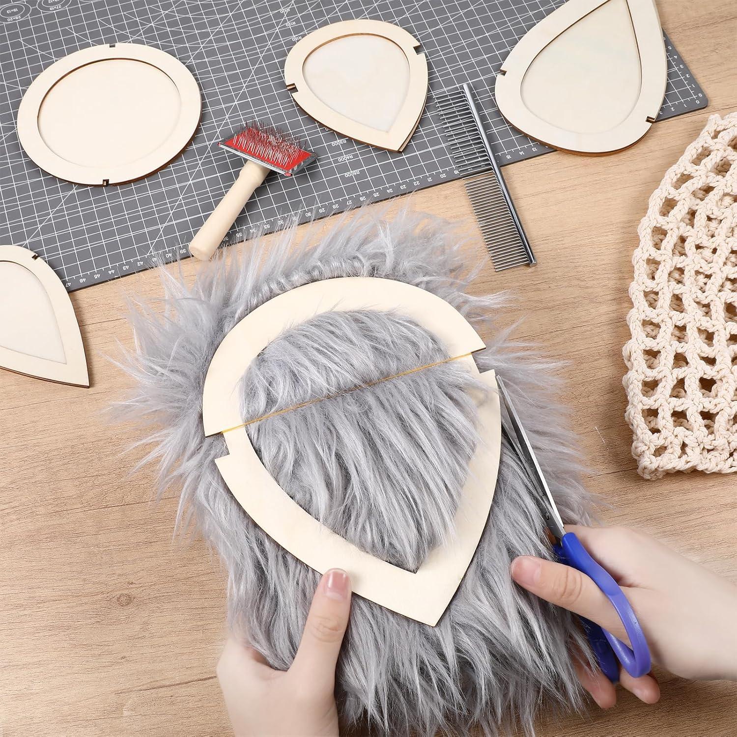 Juego de Plantillas de Macramé 11 Pcs Ubamdom - Madera y Acero