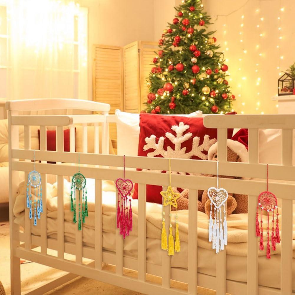 Kit de Atrapasueños DIY INFUNLY 12 Piezas Colorido Manualidades