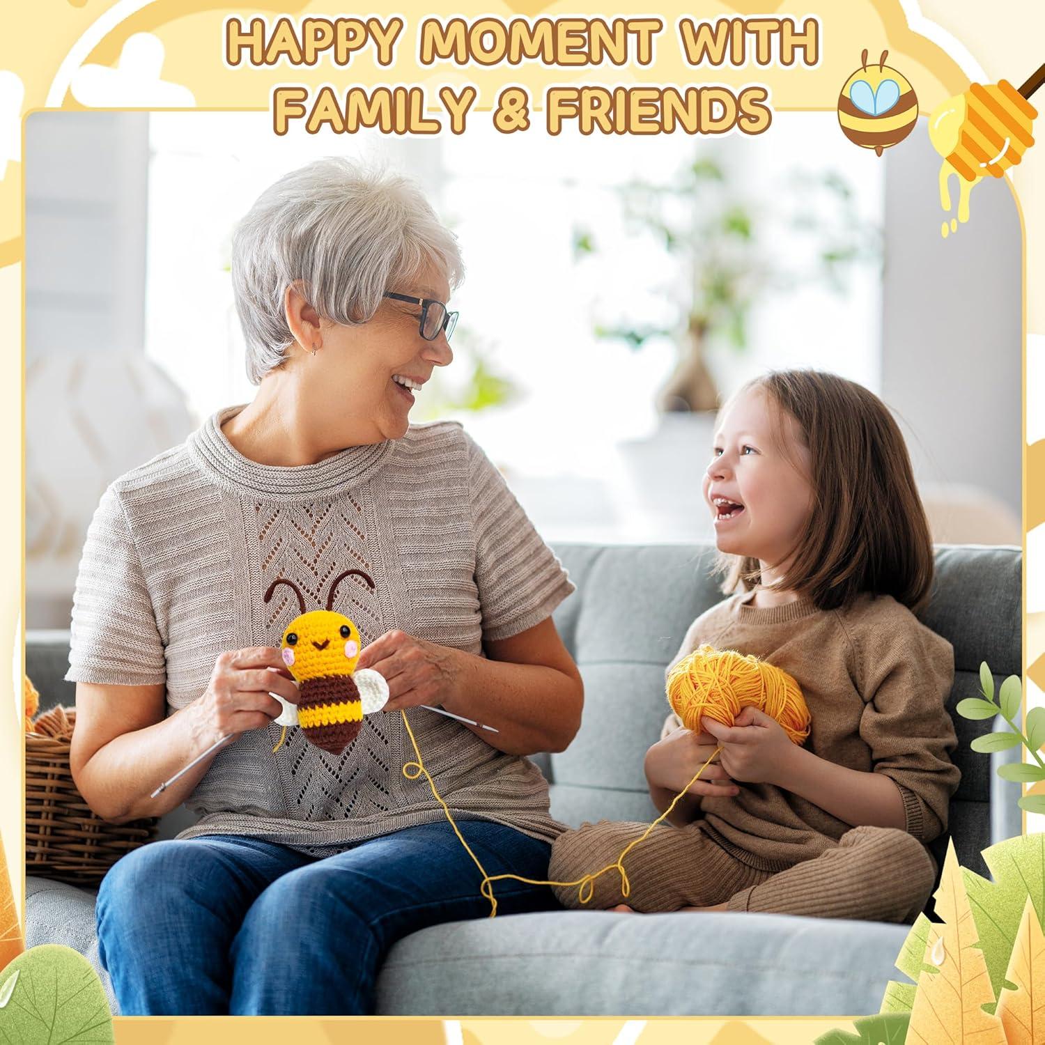 Kit de Ganchillo VICTORIA ANNA 6 Piezas para Principiantes