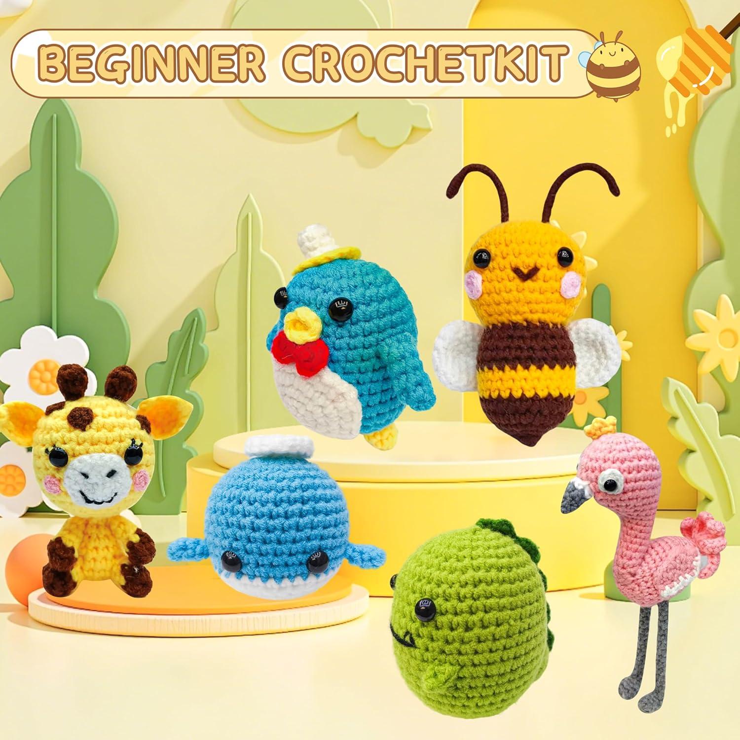 Kit de Ganchillo VICTORIA ANNA 6 Piezas para Principiantes