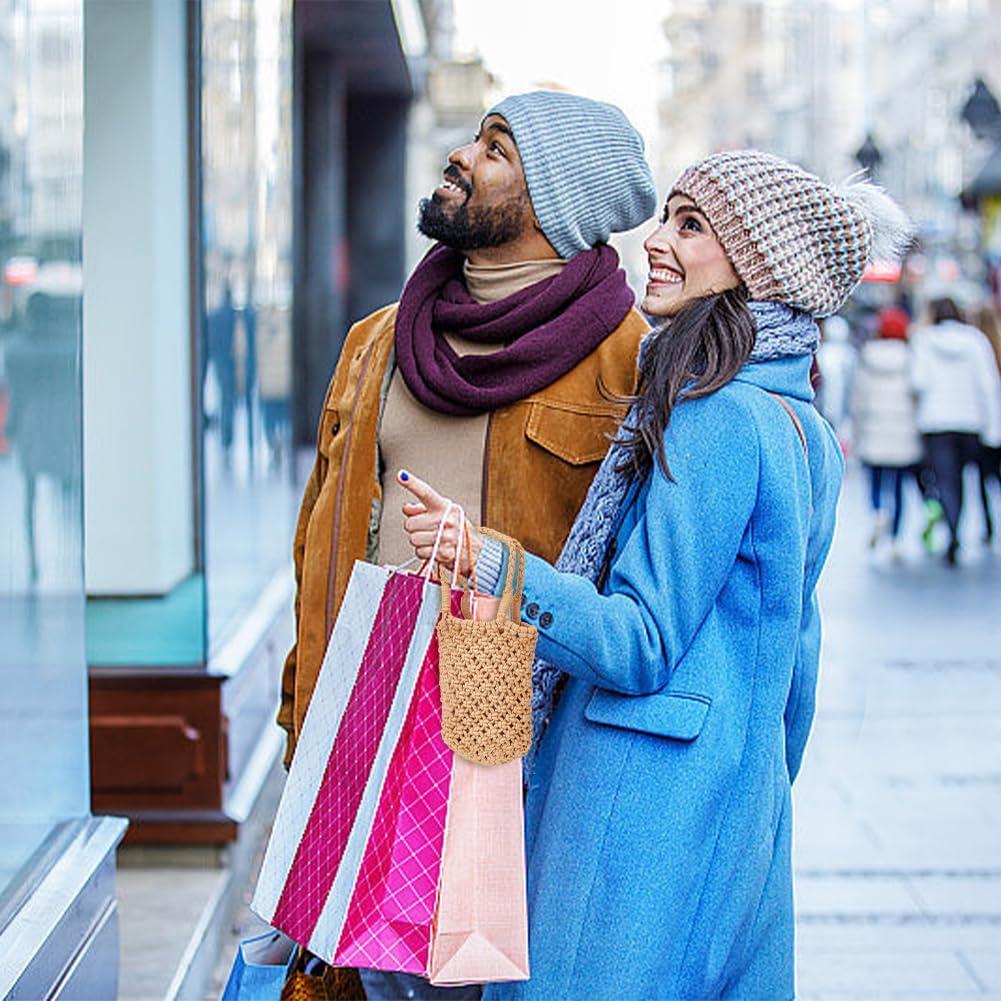 Kit DIY Bolsa de Macramé WEBEEDY 100m Algodón Bohemio