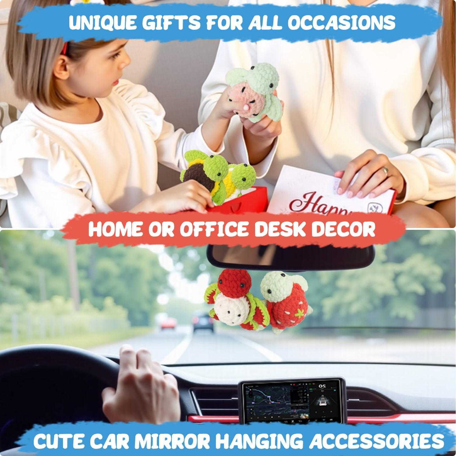 Kit de Crochet POP COCHE Tortugas Frutales para Principiantes