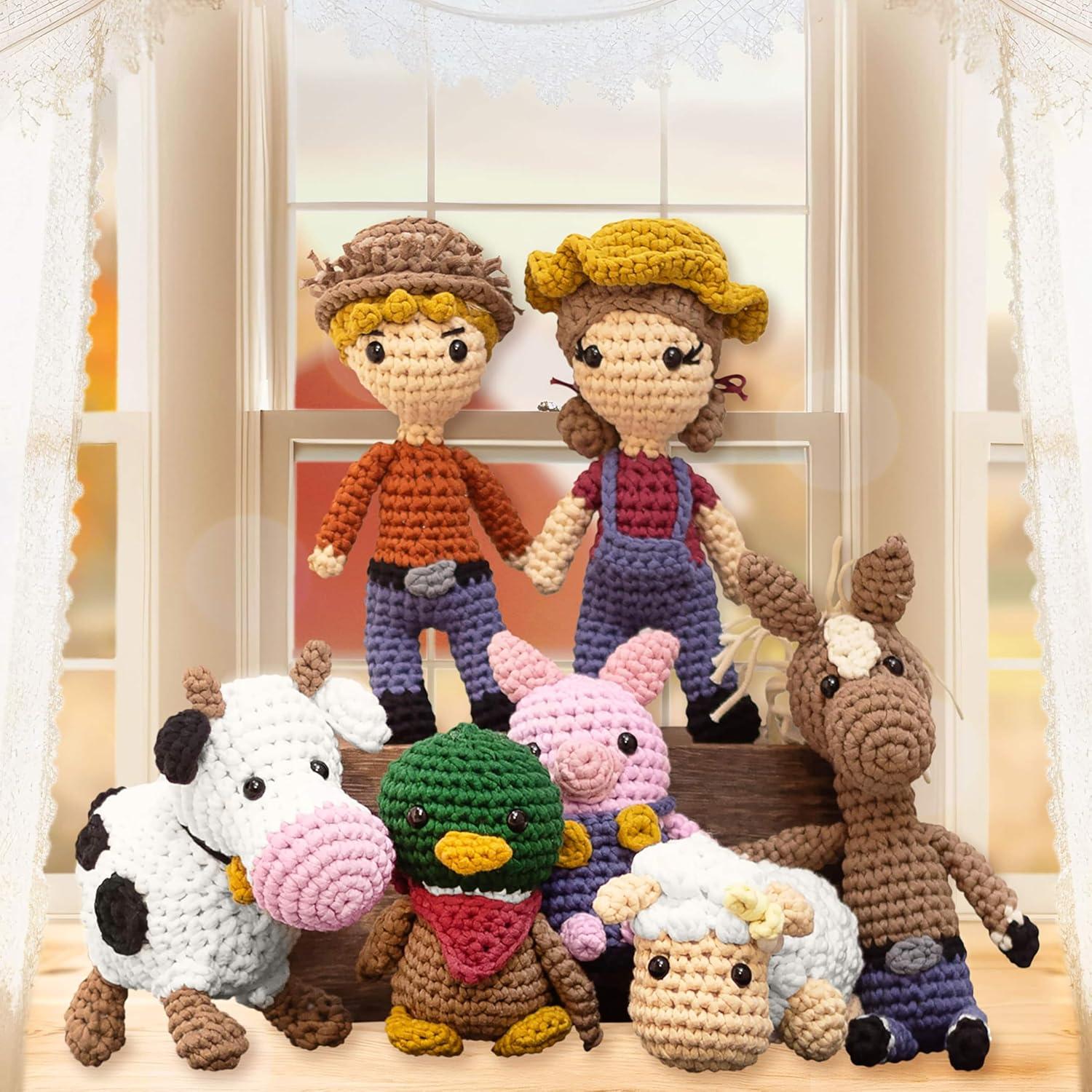 Kit de Amigurumi Crochet Hearth & Harbor para Principiantes