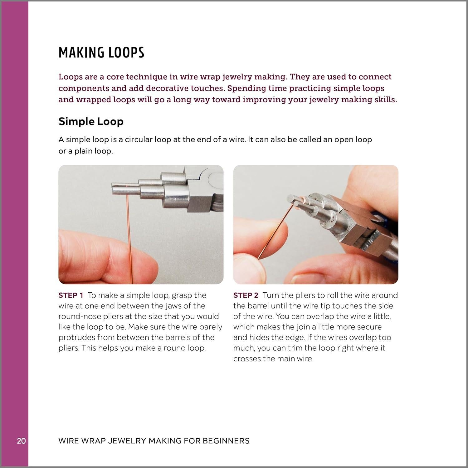 Wire Wrap Jewelry Making for Beginners: Step-by-Step Projects for Beaded Designs