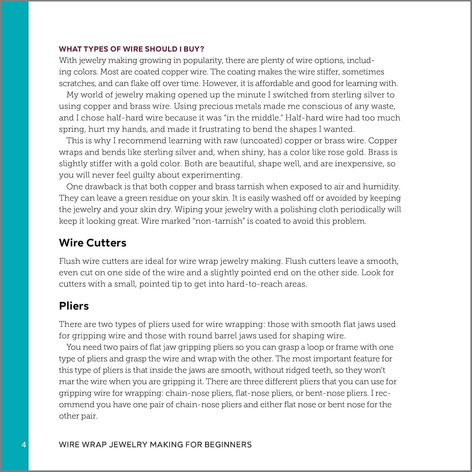 Wire Wrap Jewelry Making for Beginners: Step-by-Step Projects for Beaded Designs