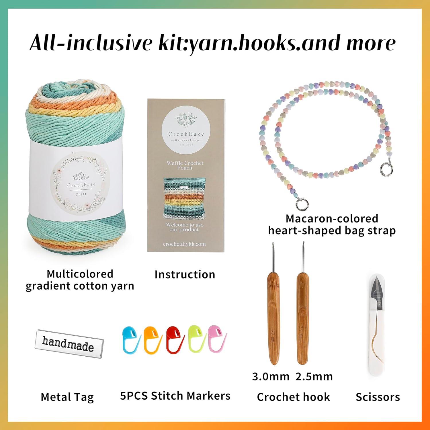 Kit de Crochet CrochEaze para Principiantes con Tutoriales