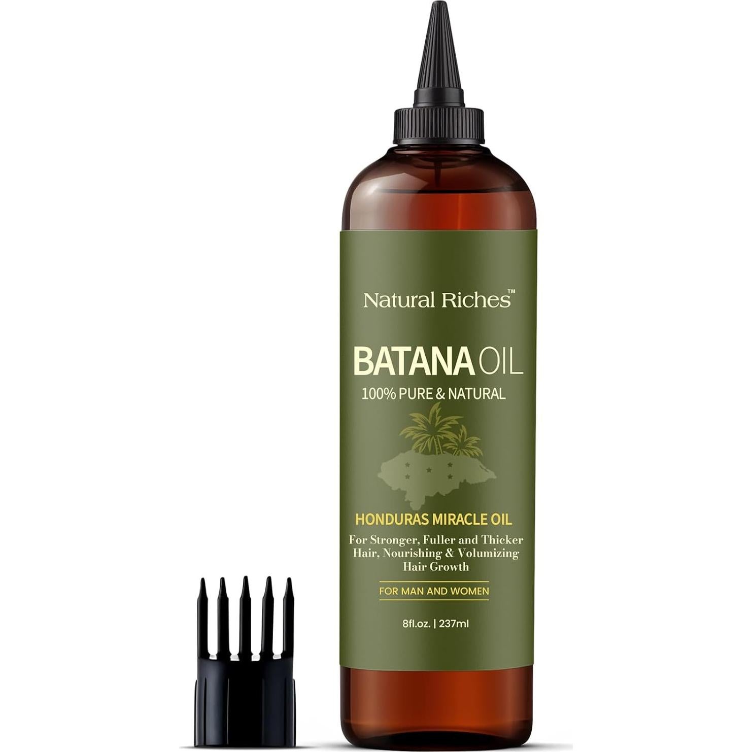 Aceite de Batana Natural Riches 237 ml 100% Puro para Cabello
