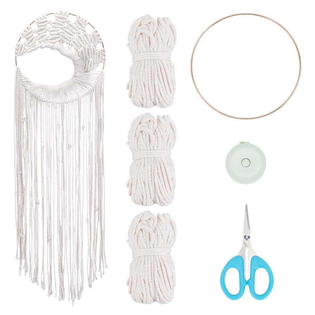 Kit de Macramé FREEBLOSS Árbol de la Vida - Decoración Boho