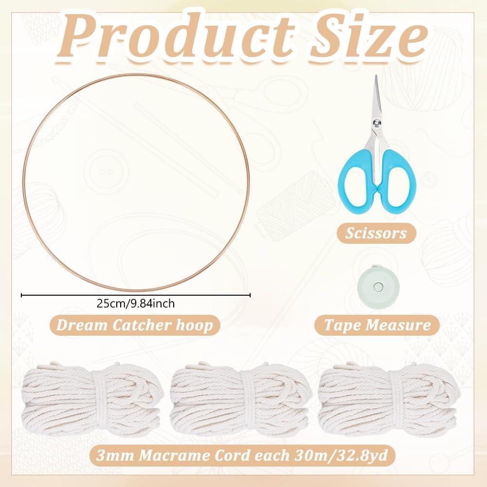 Kit de Macramé FREEBLOSS Árbol de la Vida - Decoración Boho