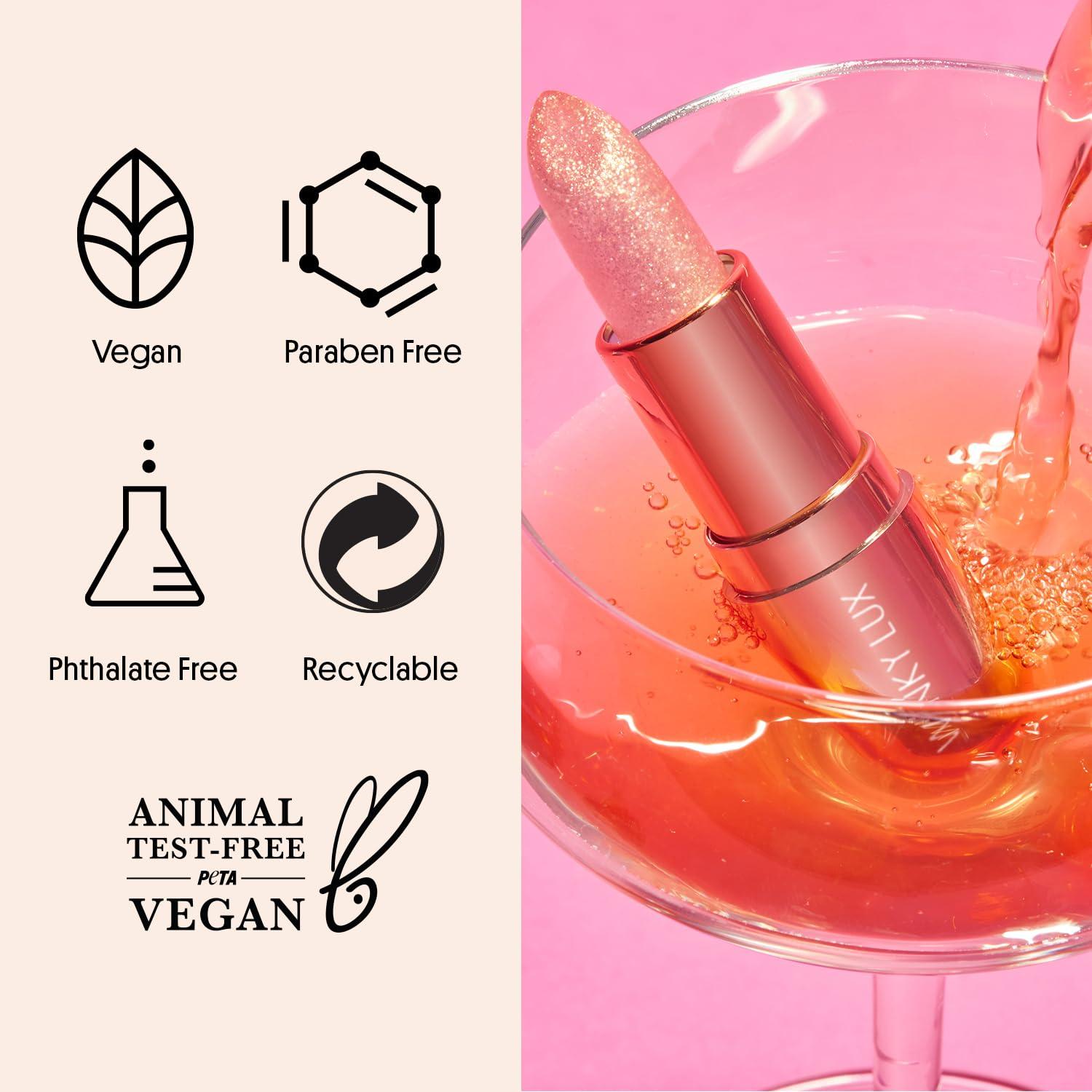 Bálsamo Labial Glimmer Winky Lux - Hidratante pH Rosado 3.6g