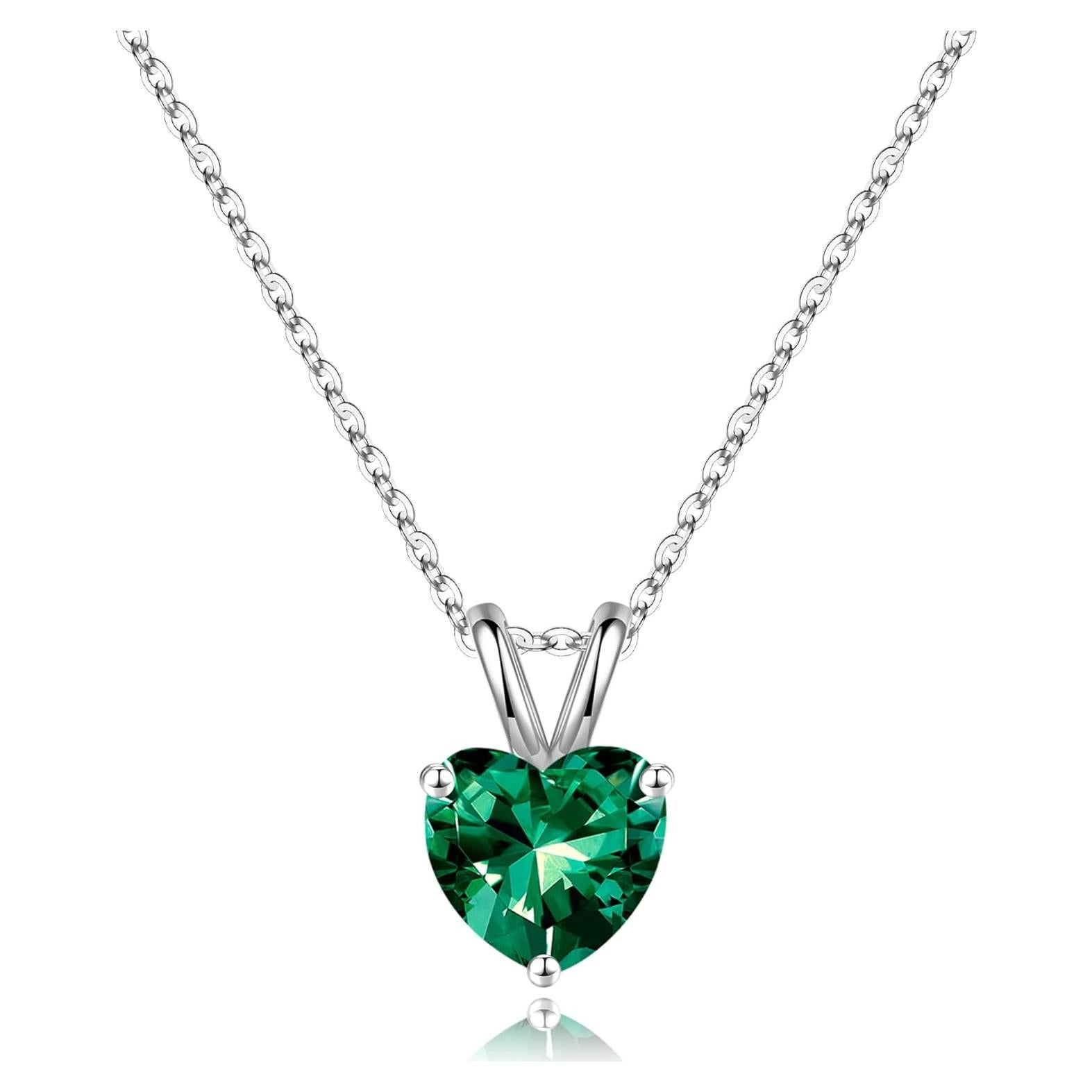 Collar de Nacimiento Corazón SMILEST Plata Ley 925 40.64cm