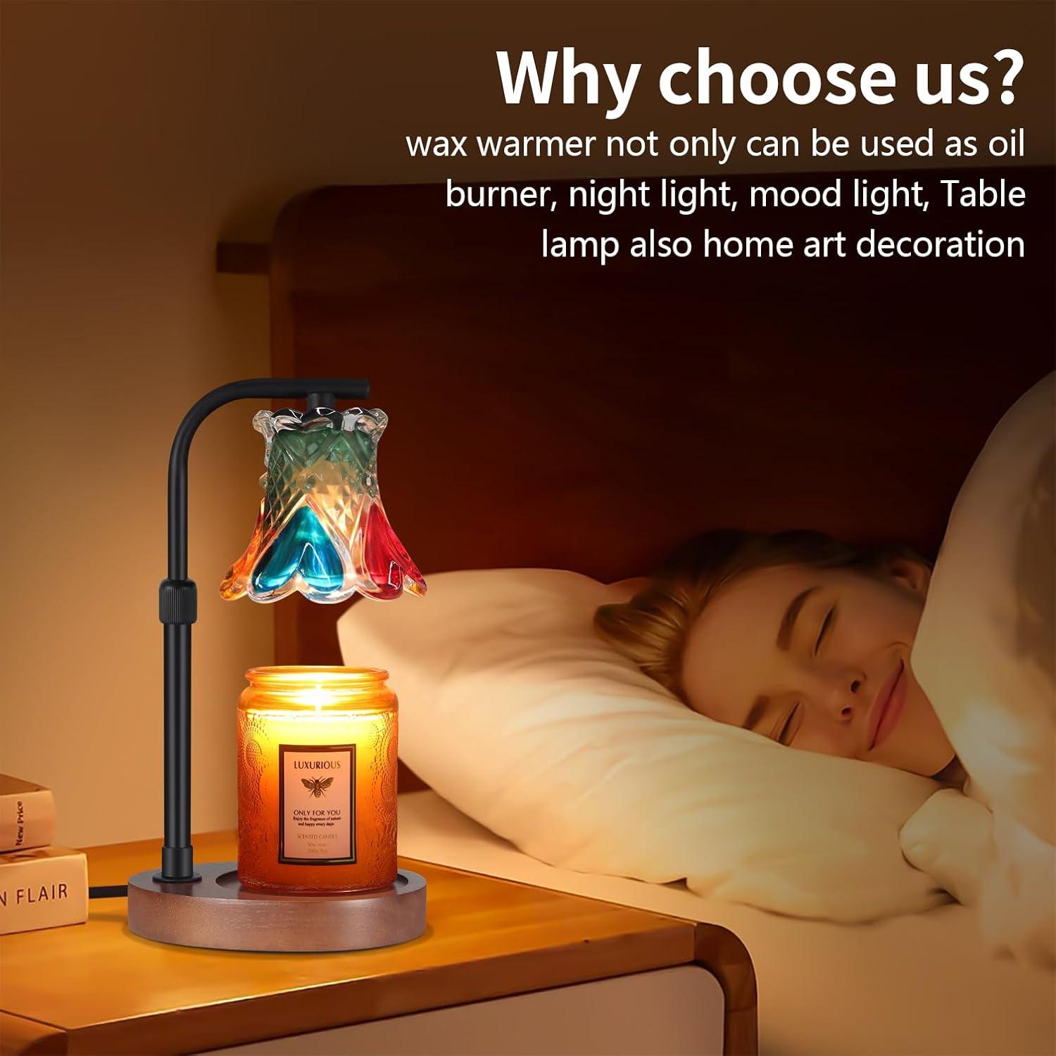 Lámpara Calentadora de Velas Eléctrica Nawaza 9922 Colorida