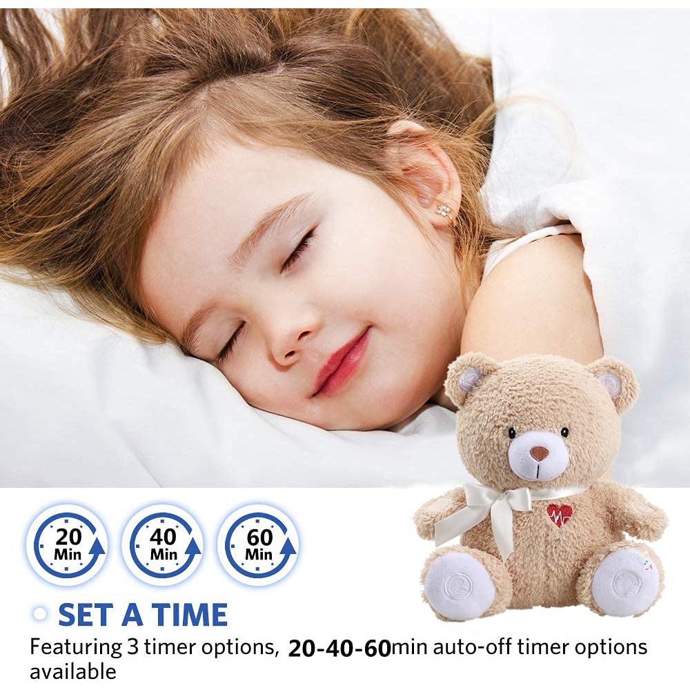 Osito Dormilón BEREST con Sensor de Llanto y Luz Nocturna