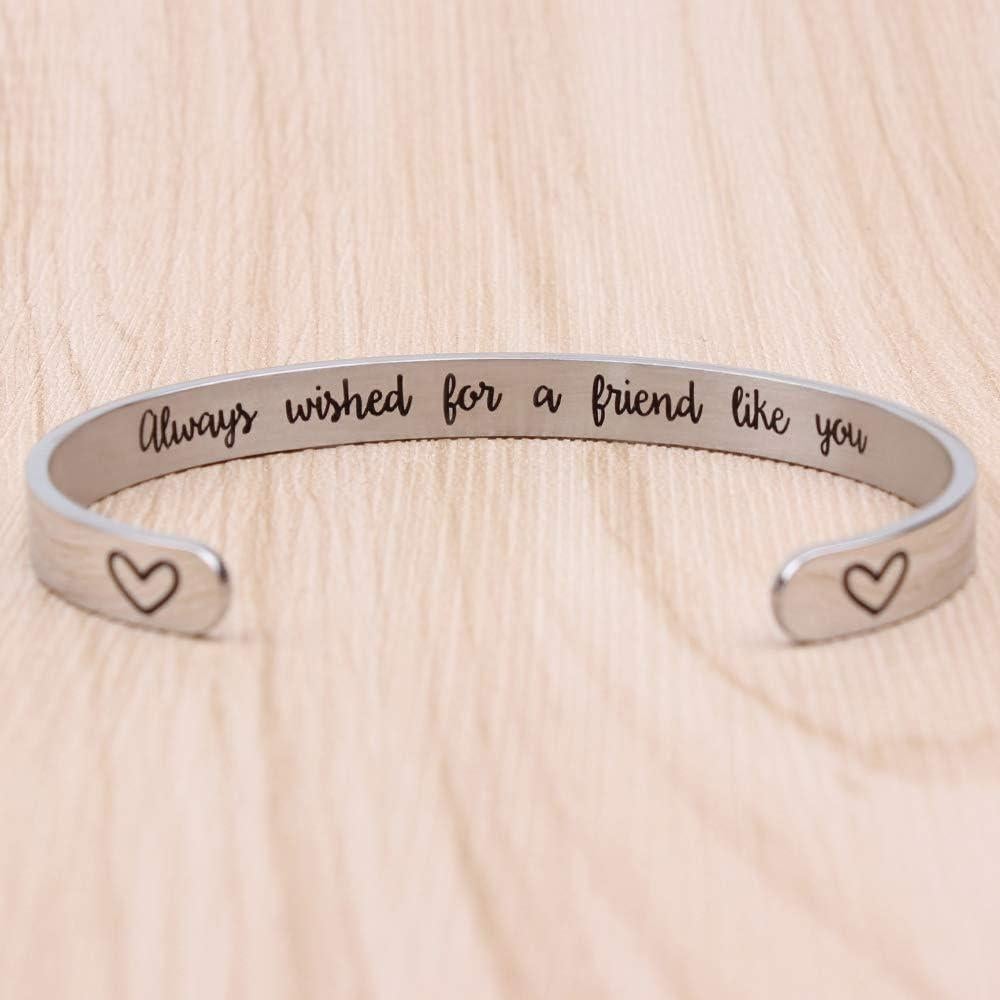 Pulsera Motivacional Btysun para Mujeres - Acero Inoxidable