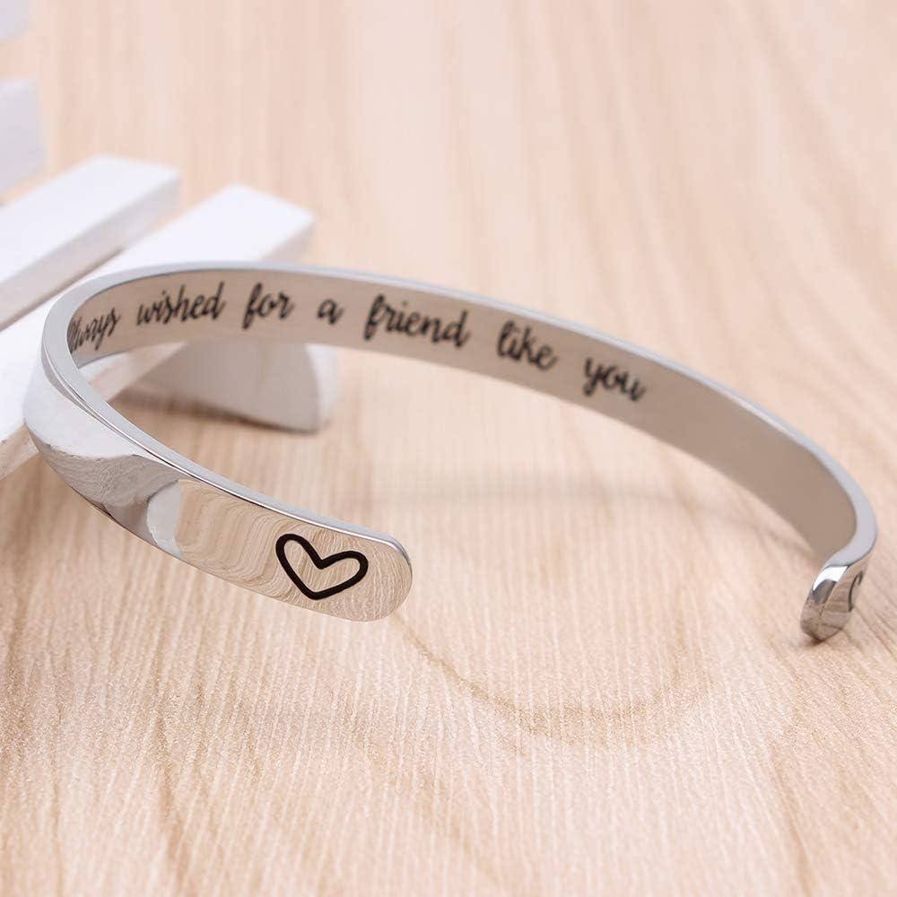 Pulsera Motivacional Btysun para Mujeres - Acero Inoxidable