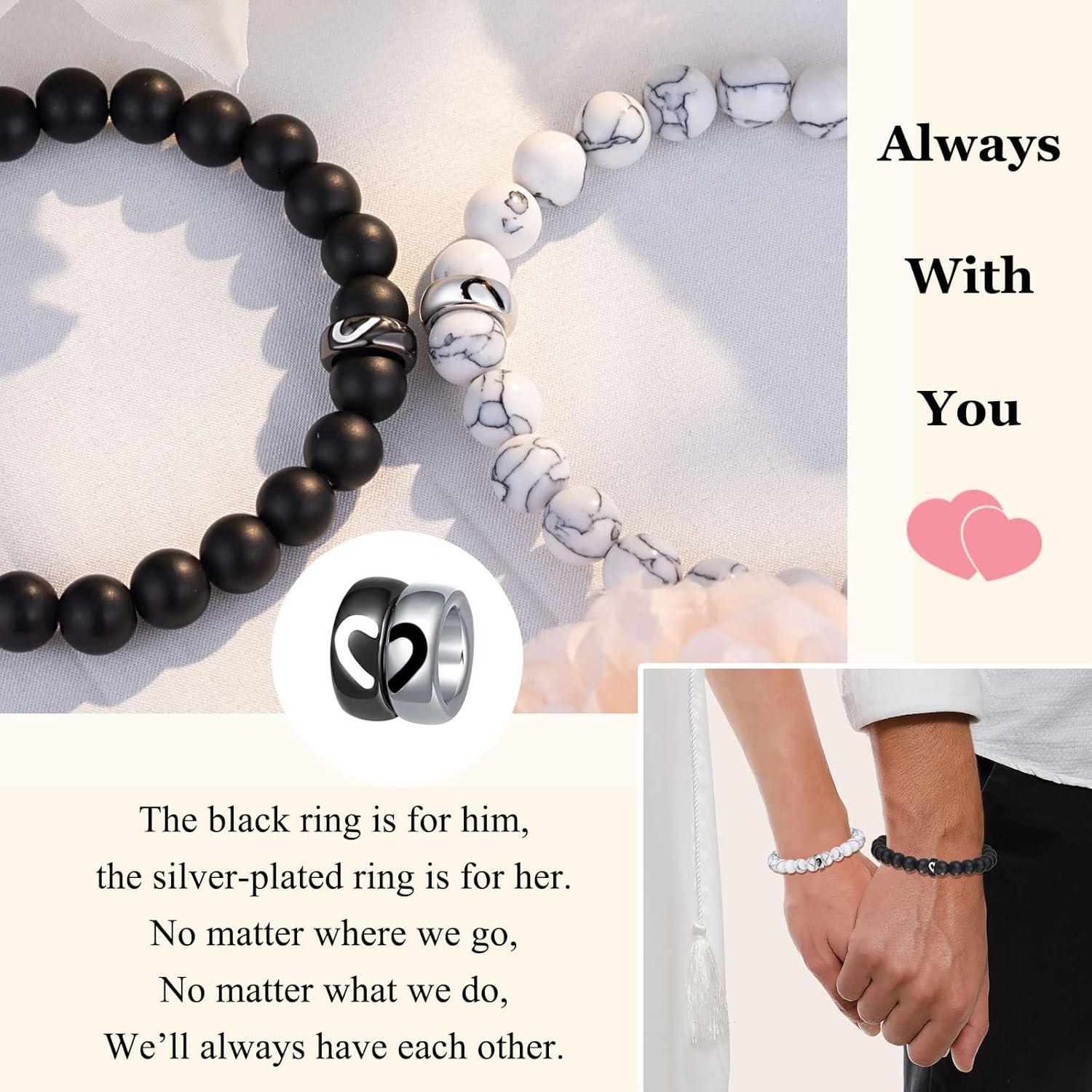 Anillos y Pulseras para Parejas UNGENT - Regalos de Amor