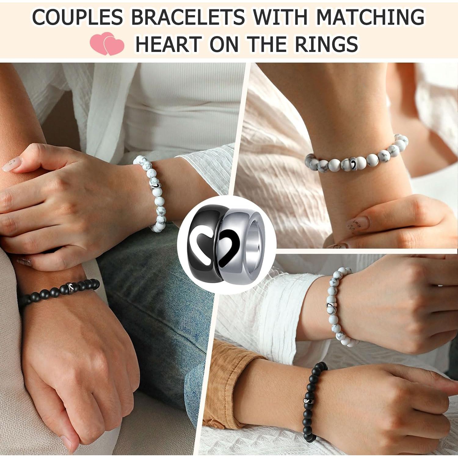 Anillos y Pulseras para Parejas UNGENT - Regalos de Amor