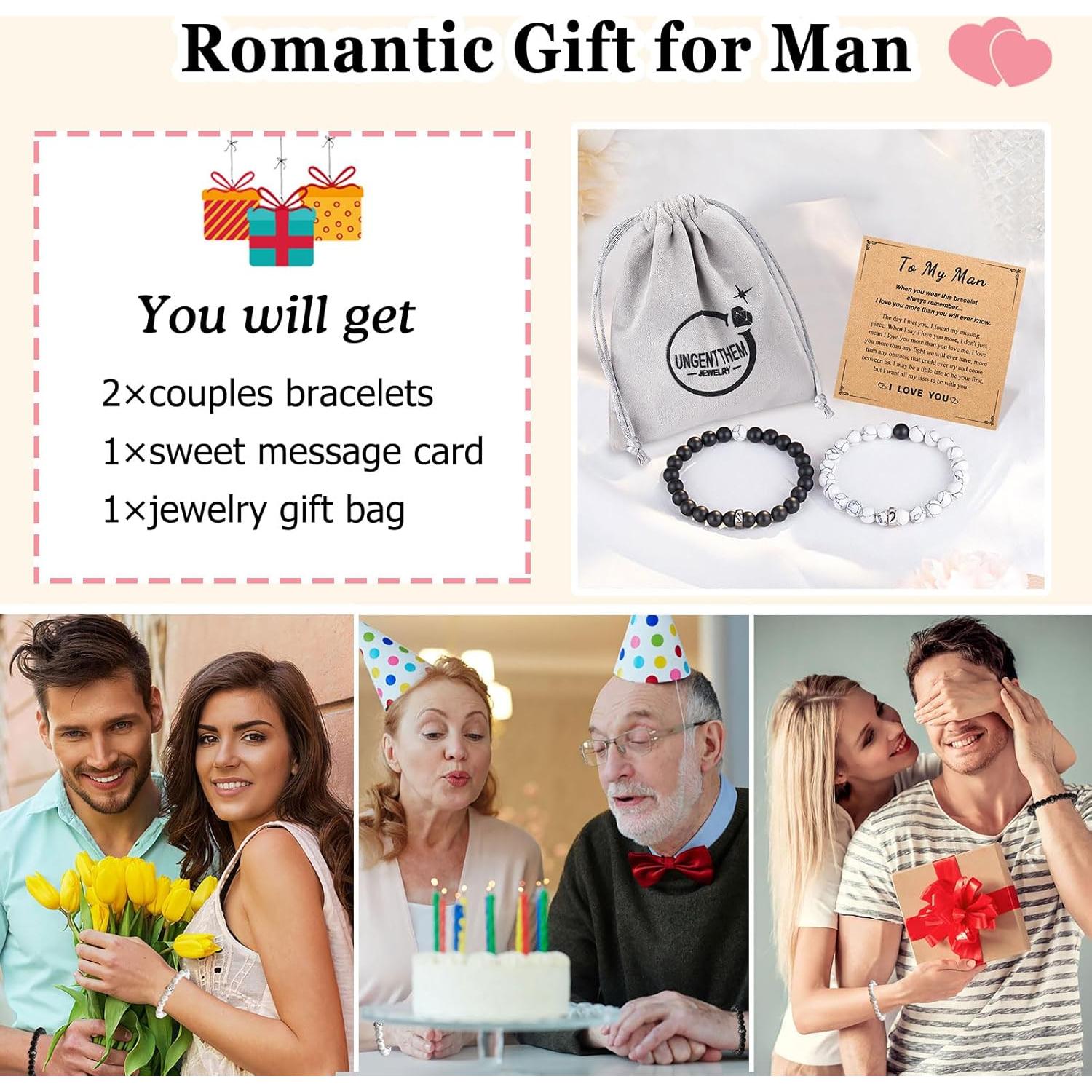 Anillos y Pulseras para Parejas UNGENT - Regalos de Amor