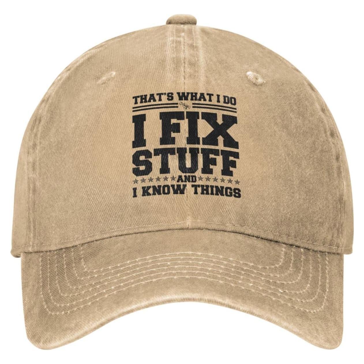 Gorra de Papá Ajustable VUWKNQ Denim Unisex Natural