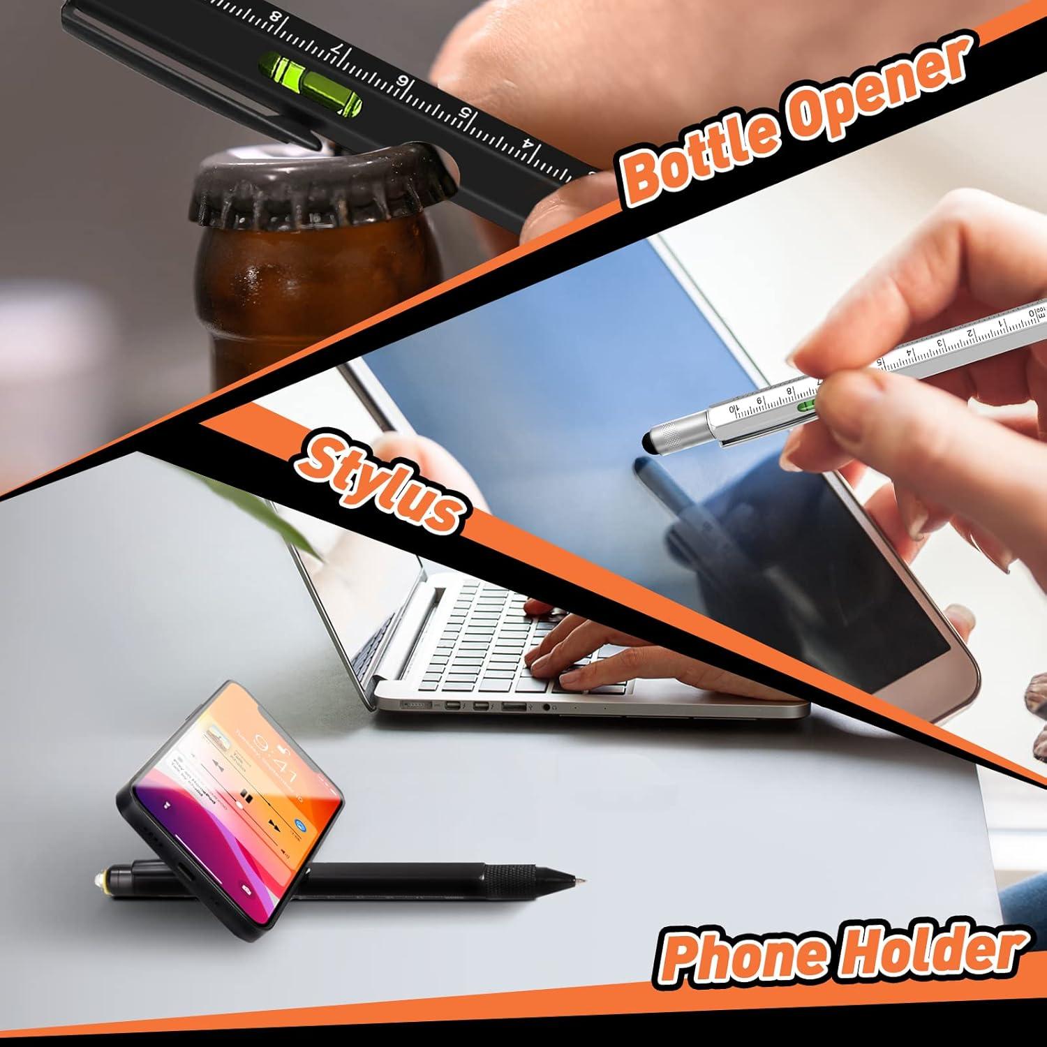 Set de Bolígrafos Multiherramienta 9 en 1 KEZKALS - Regalos Prácticos