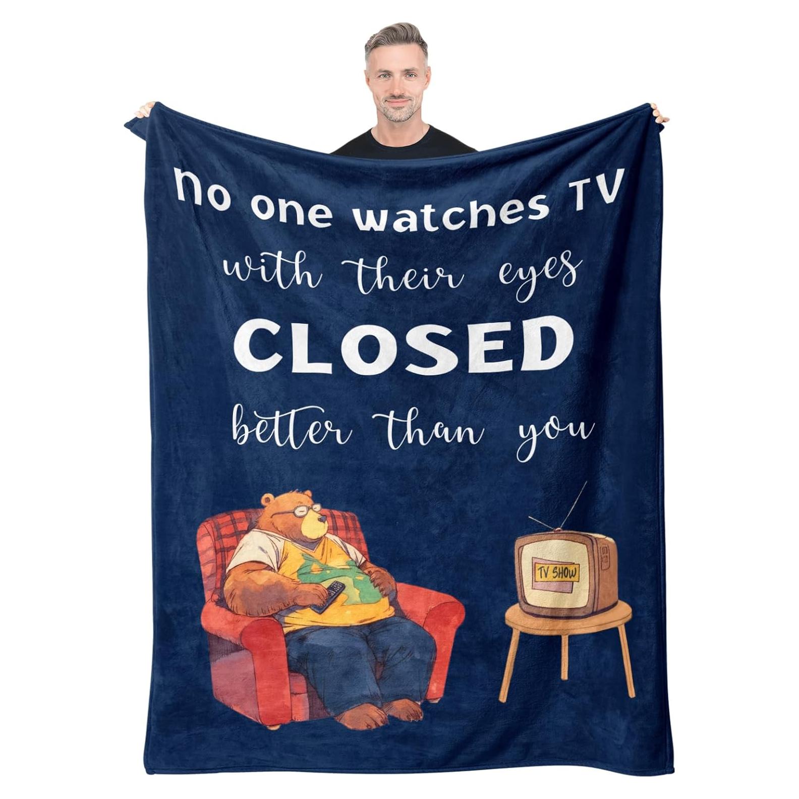 Manta de Franela Quilazy 152x127 cm para Hombres Regalo Divertido