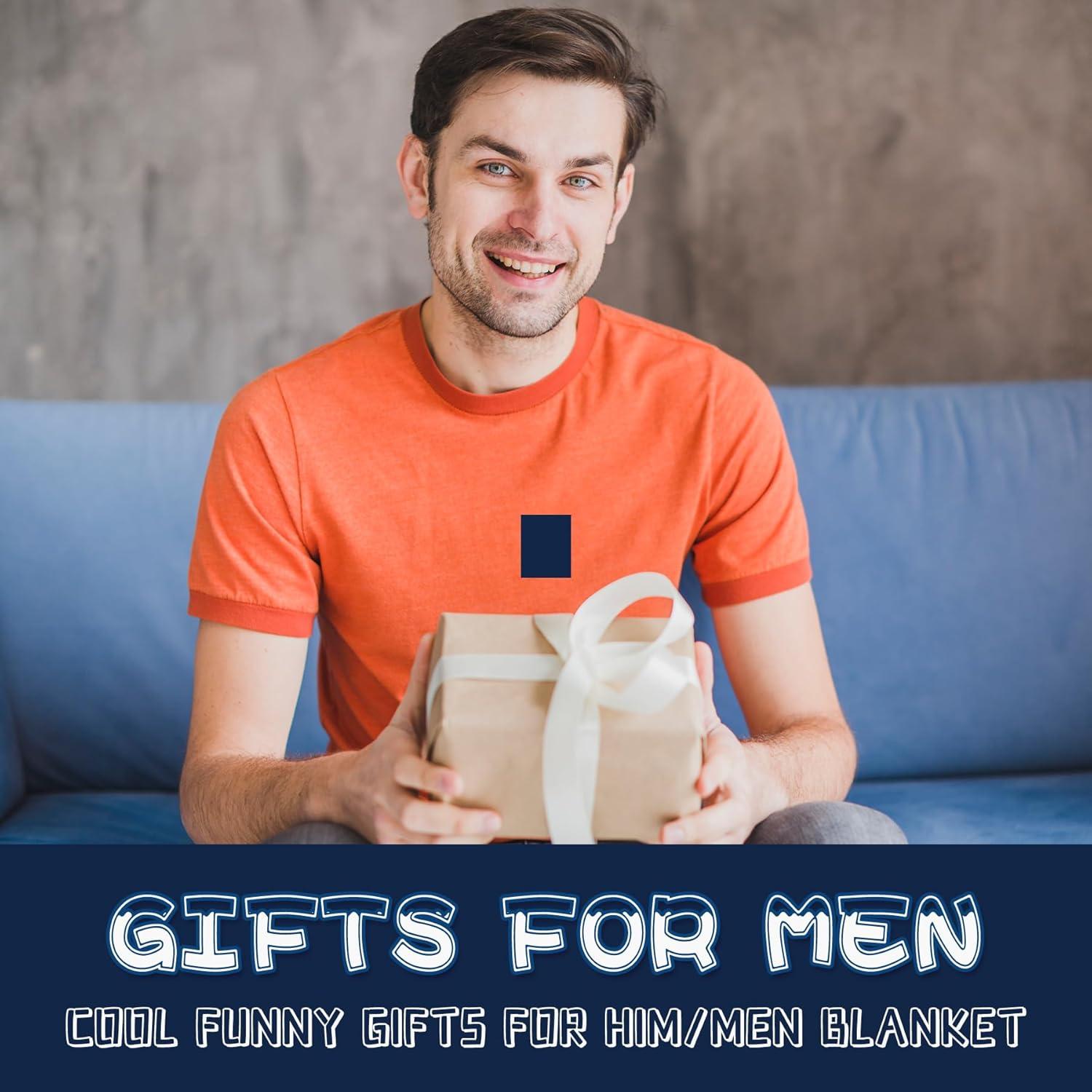 Manta de Franela Quilazy 152x127 cm para Hombres Regalo Divertido