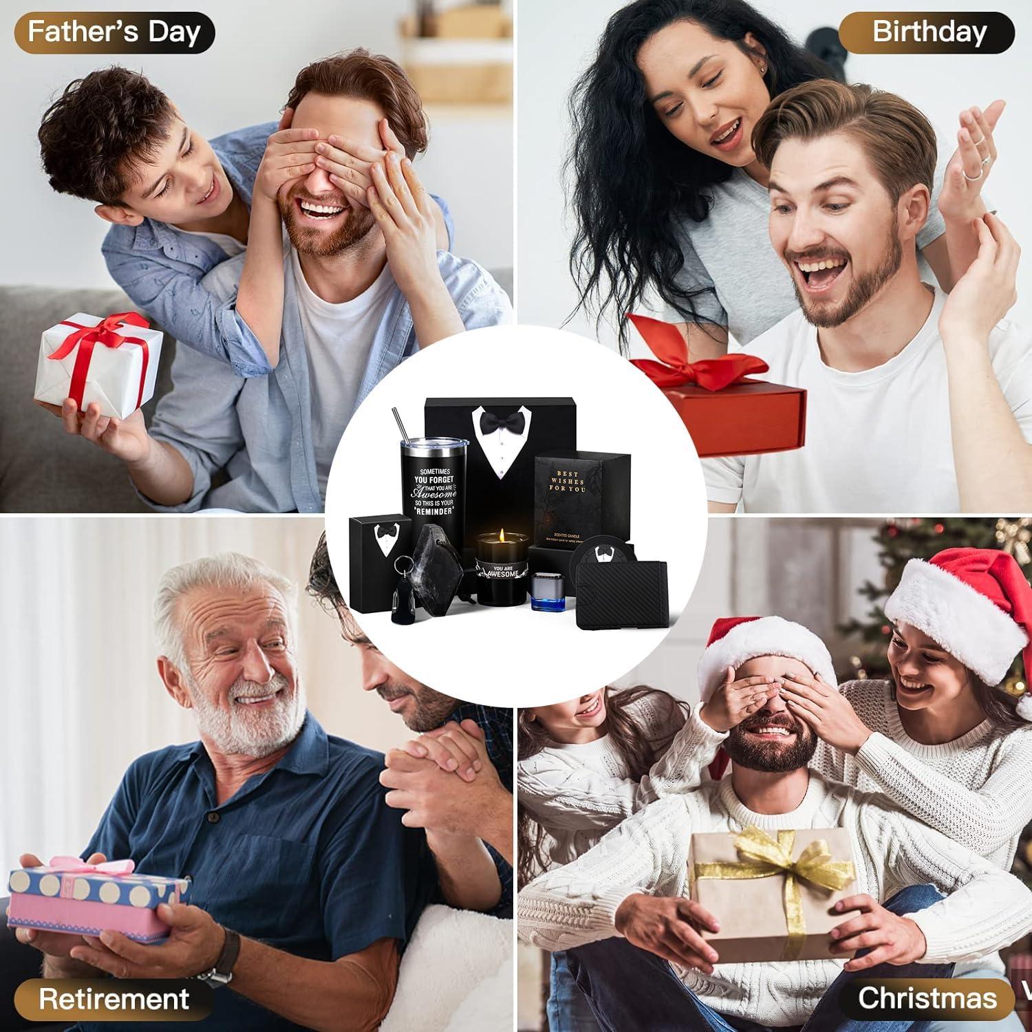 Cesta de Regalo Premium para Hombres - 8 Piezas BVHDIA