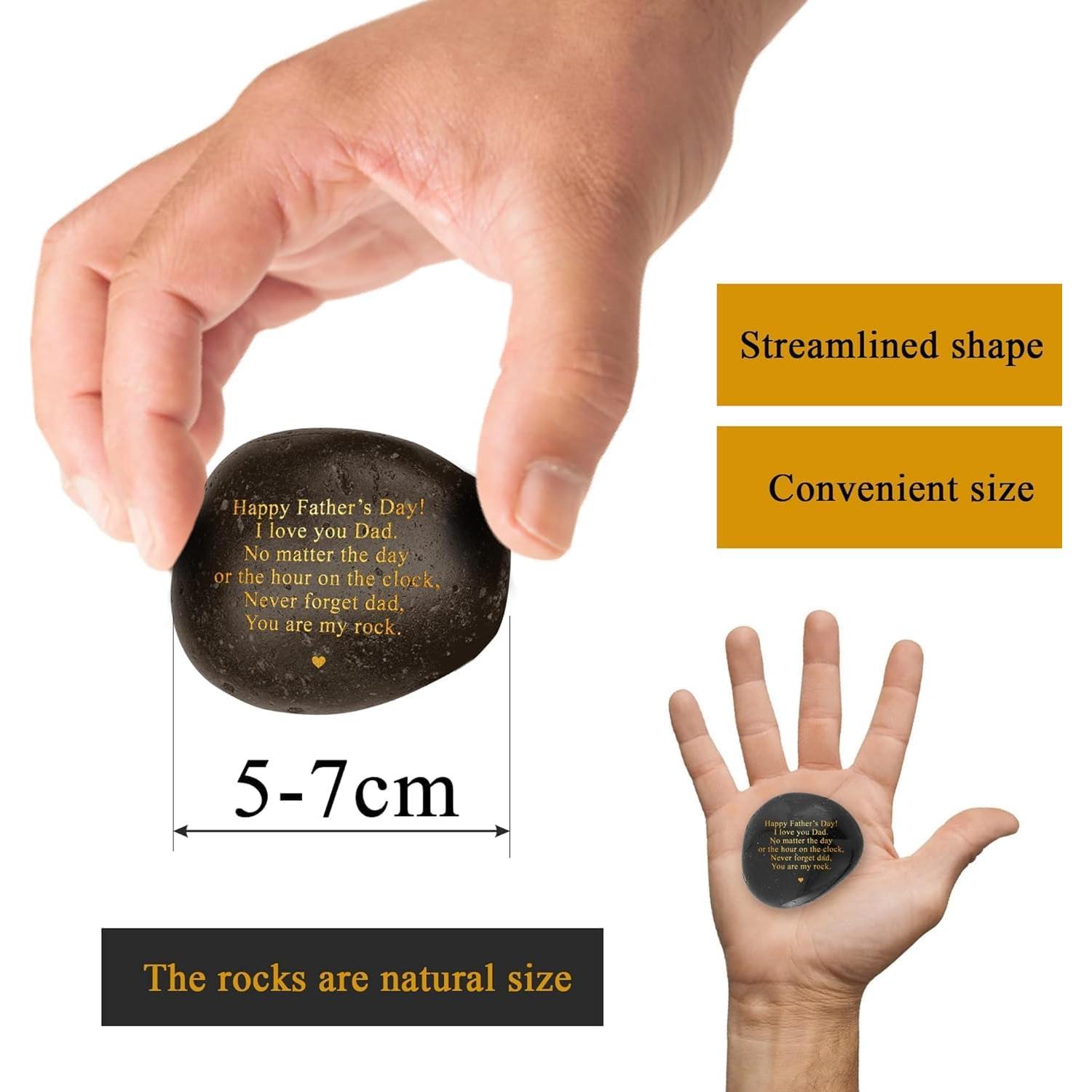 Piedra Decorativa Grabada VELENTI para el Día del Padre