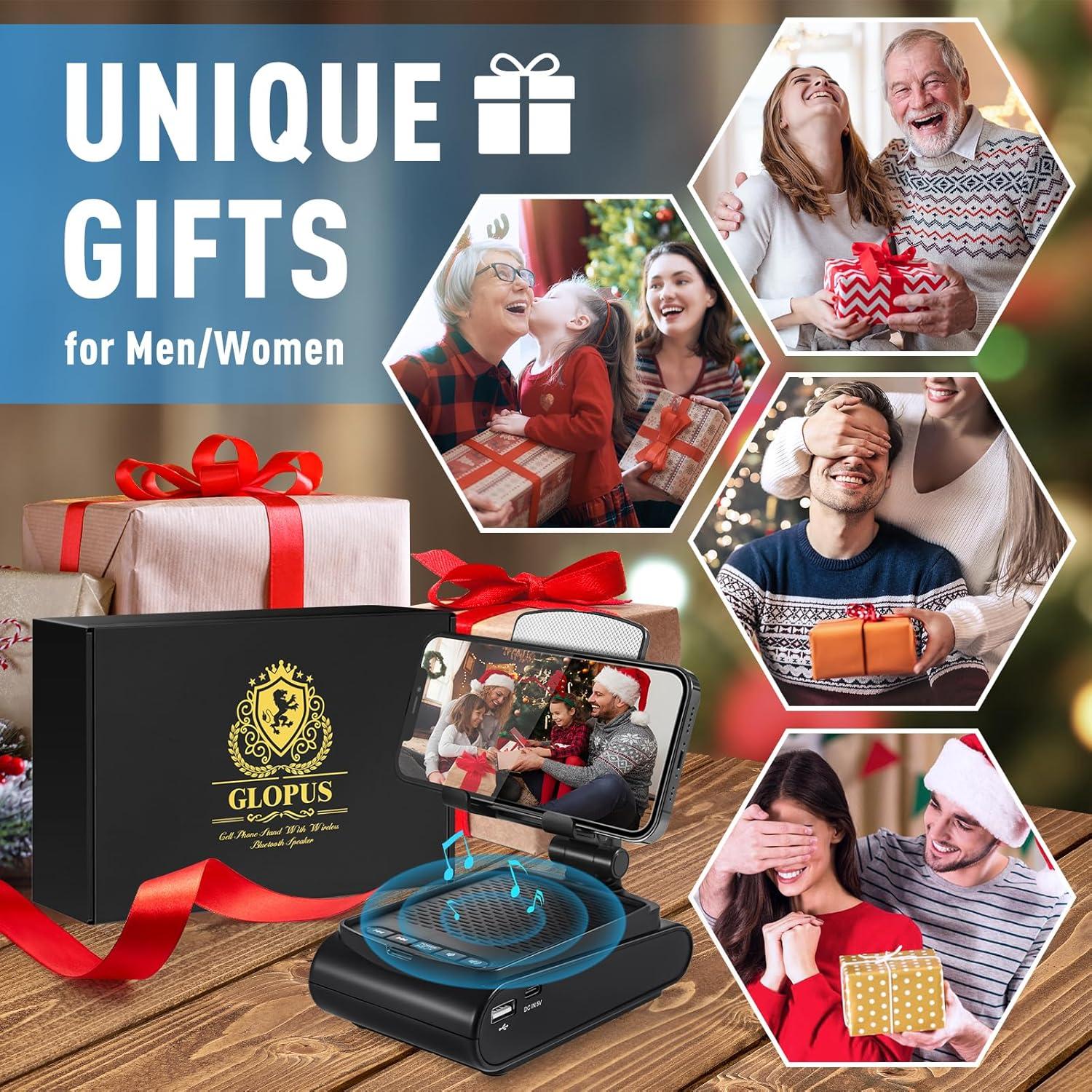 Soporte para Teléfono y Altavoz Bluetooth GLOPUS F25 - 10m