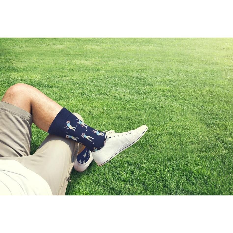 Calcetines de Golf Divertidos para Hombres Talla Única 41-46