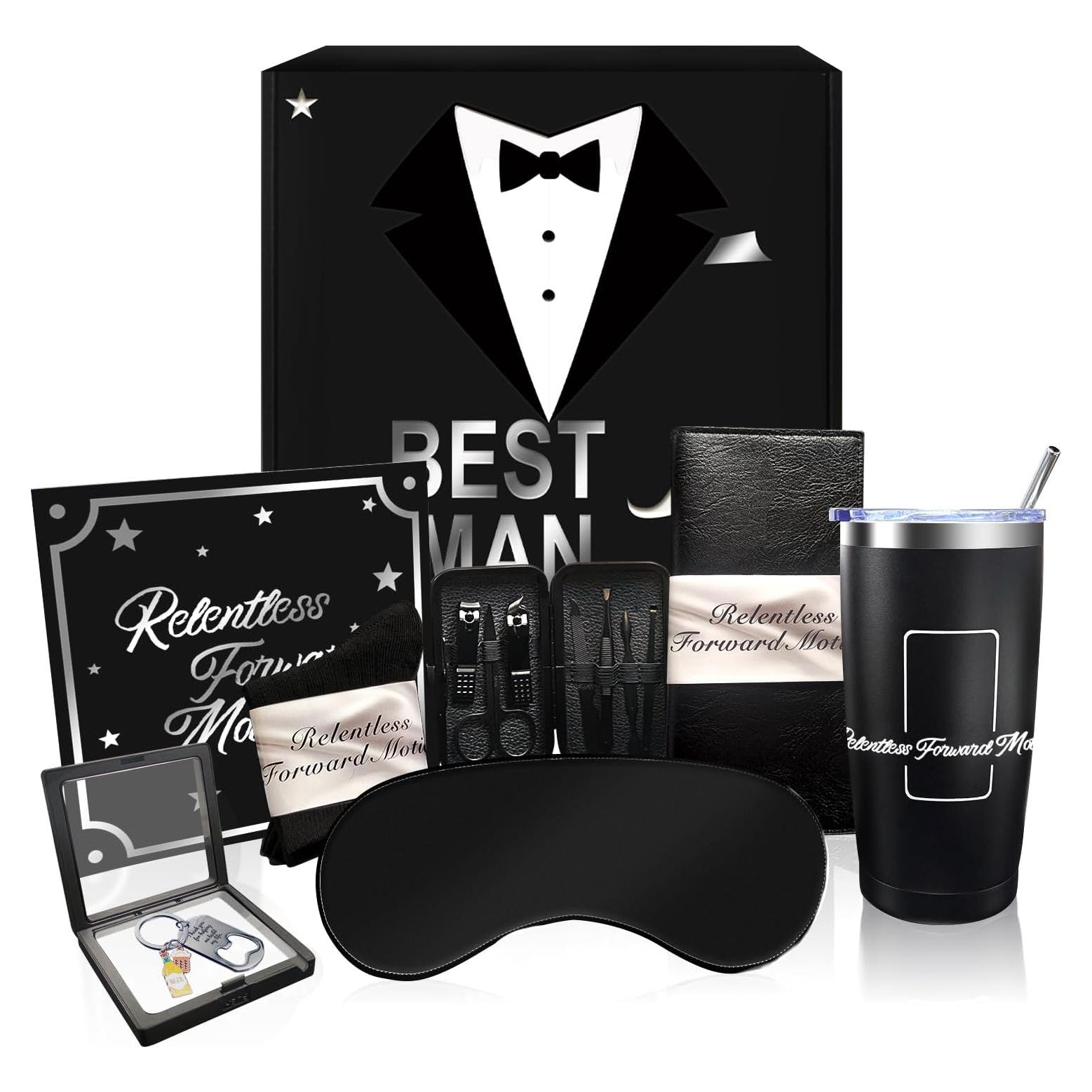 Caja de Regalo para Hombres LYHOME - Cumpleaños, 20oz, Negro