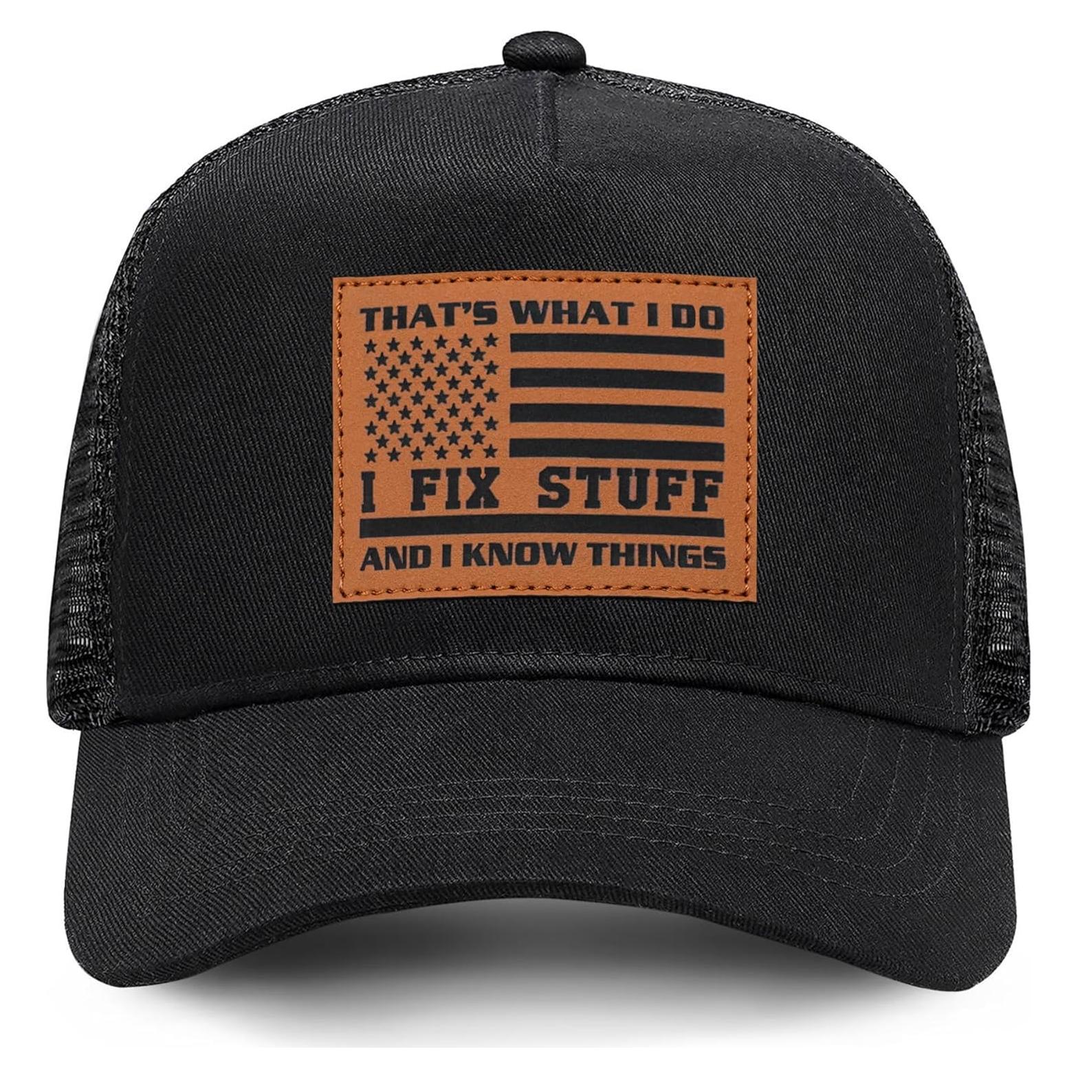 Gorra de béisbol ajustable para hombres 'Arreglo cosas'