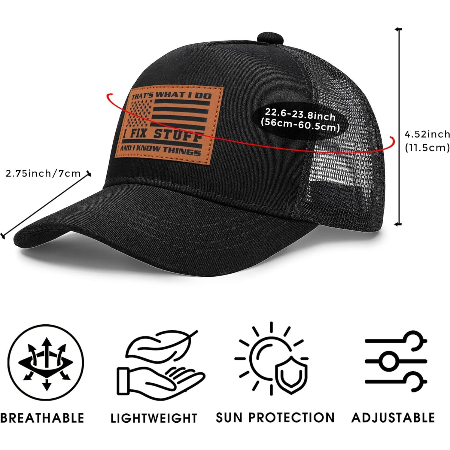 Gorra de béisbol ajustable para hombres 'Arreglo cosas'