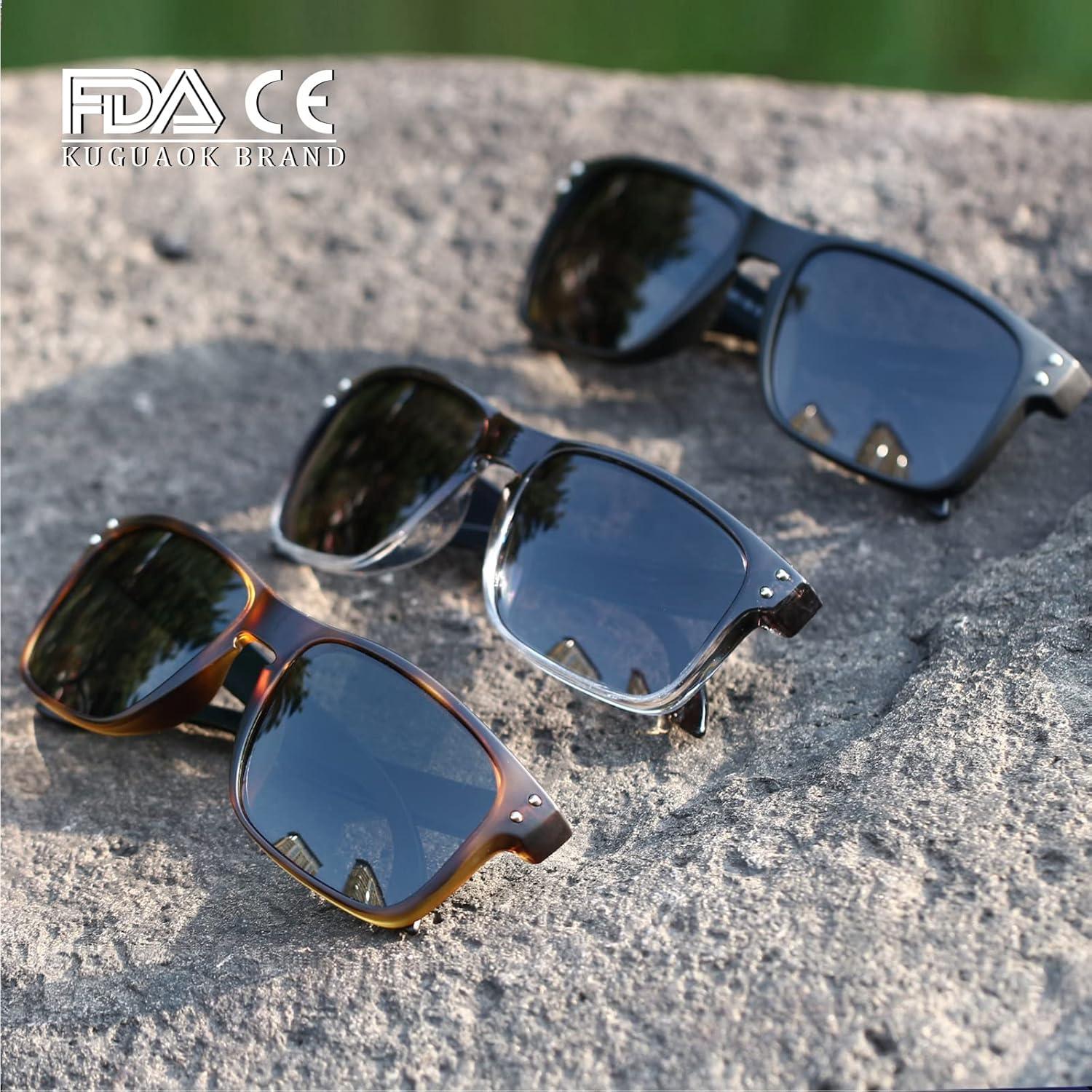 Gafas de sol polarizadas KUGUAOK unisex mate UV400 - 2 colores