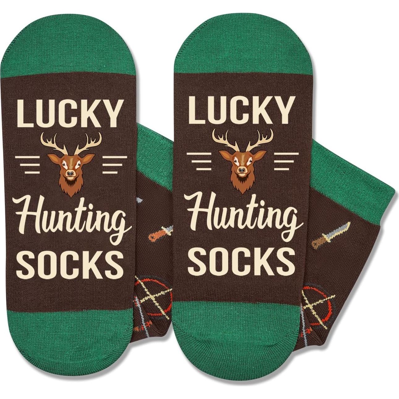 Calcetines de Caza Suertudos HAPPYPOP para Hombres y Mujeres - Talla 38-48