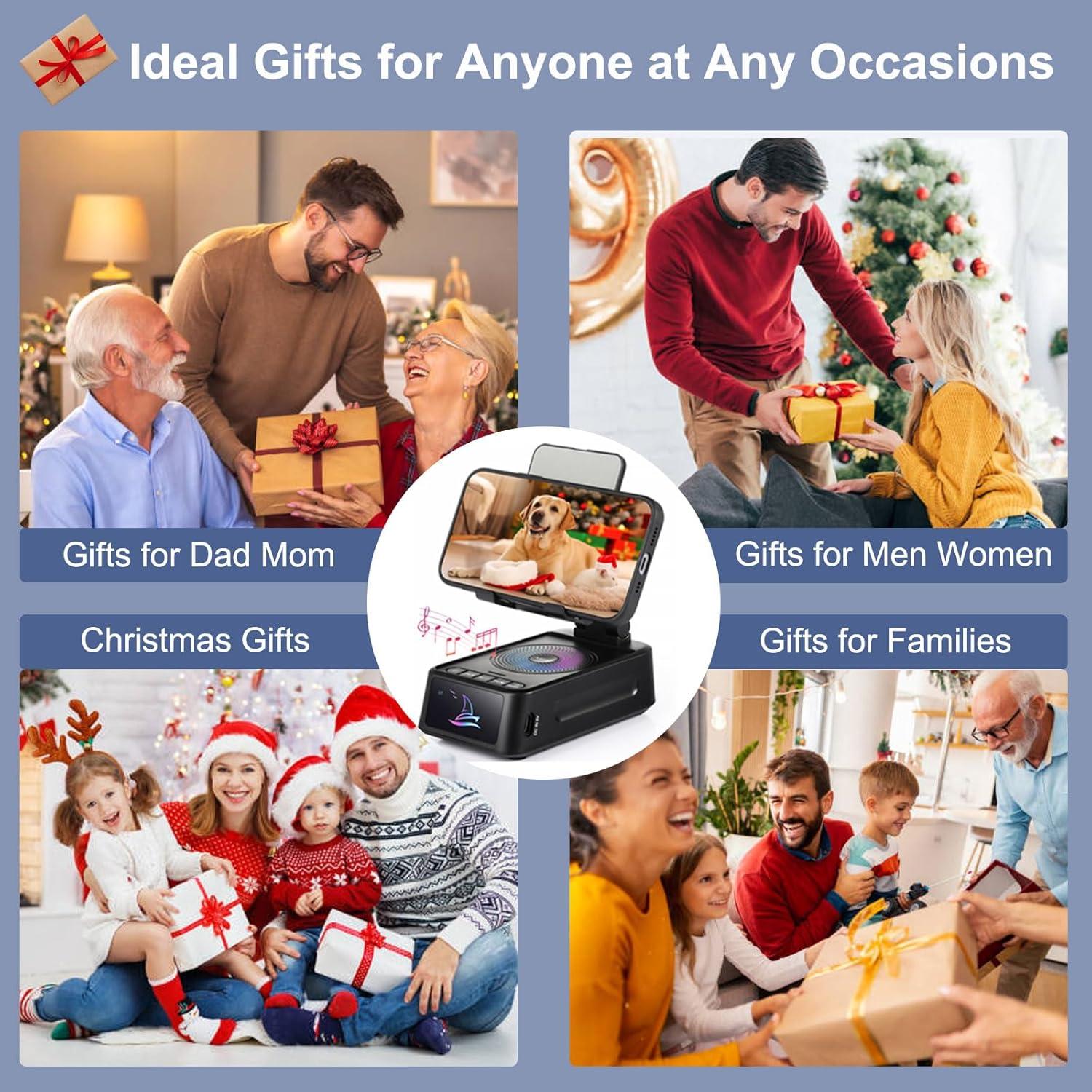 Soporte para Teléfono Móvil ASEAT F20-Pro con Altavoz Bluetooth