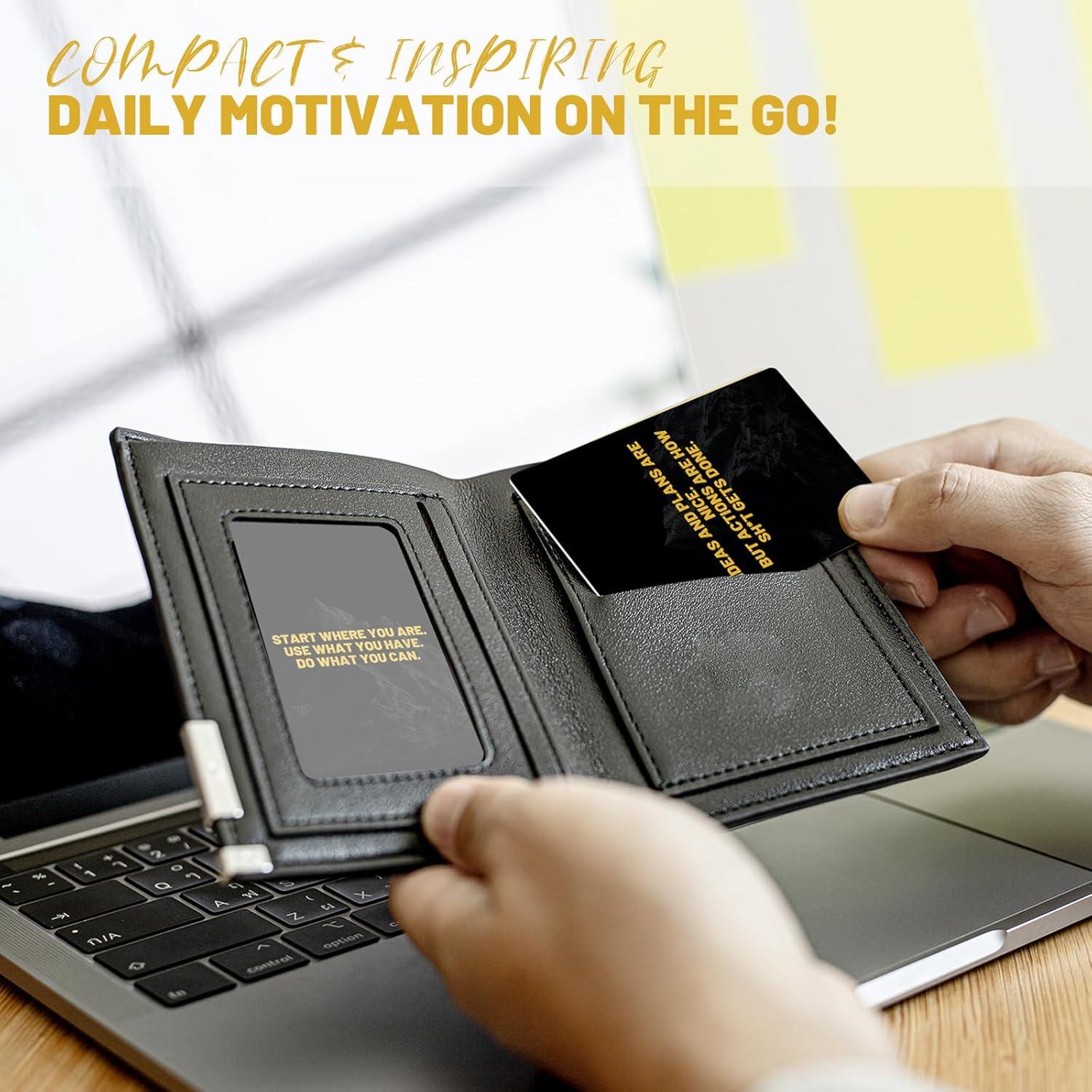 Tarjetas de Afirmación Motivacionales GiftNest - Regalos Únicos para Hombres