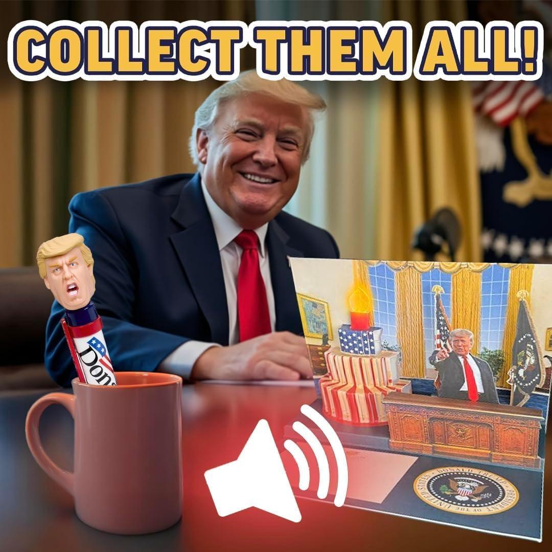 Bolígrafo Hablante Donald - 8 Frases Auténticas - Regalo Divertido