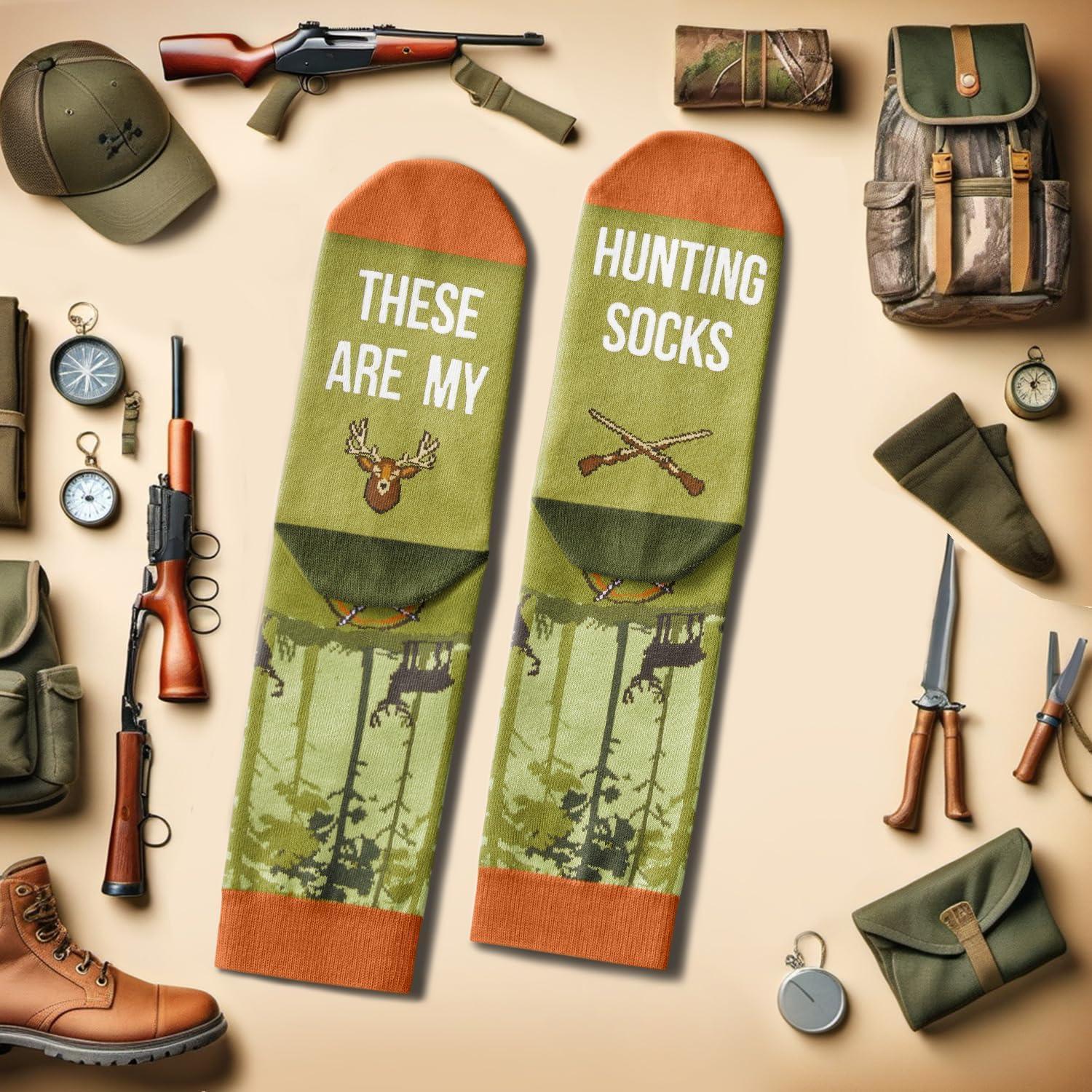 Calcetines de Caza HAPPYPOP para Hombres y Mujeres - Talla Única