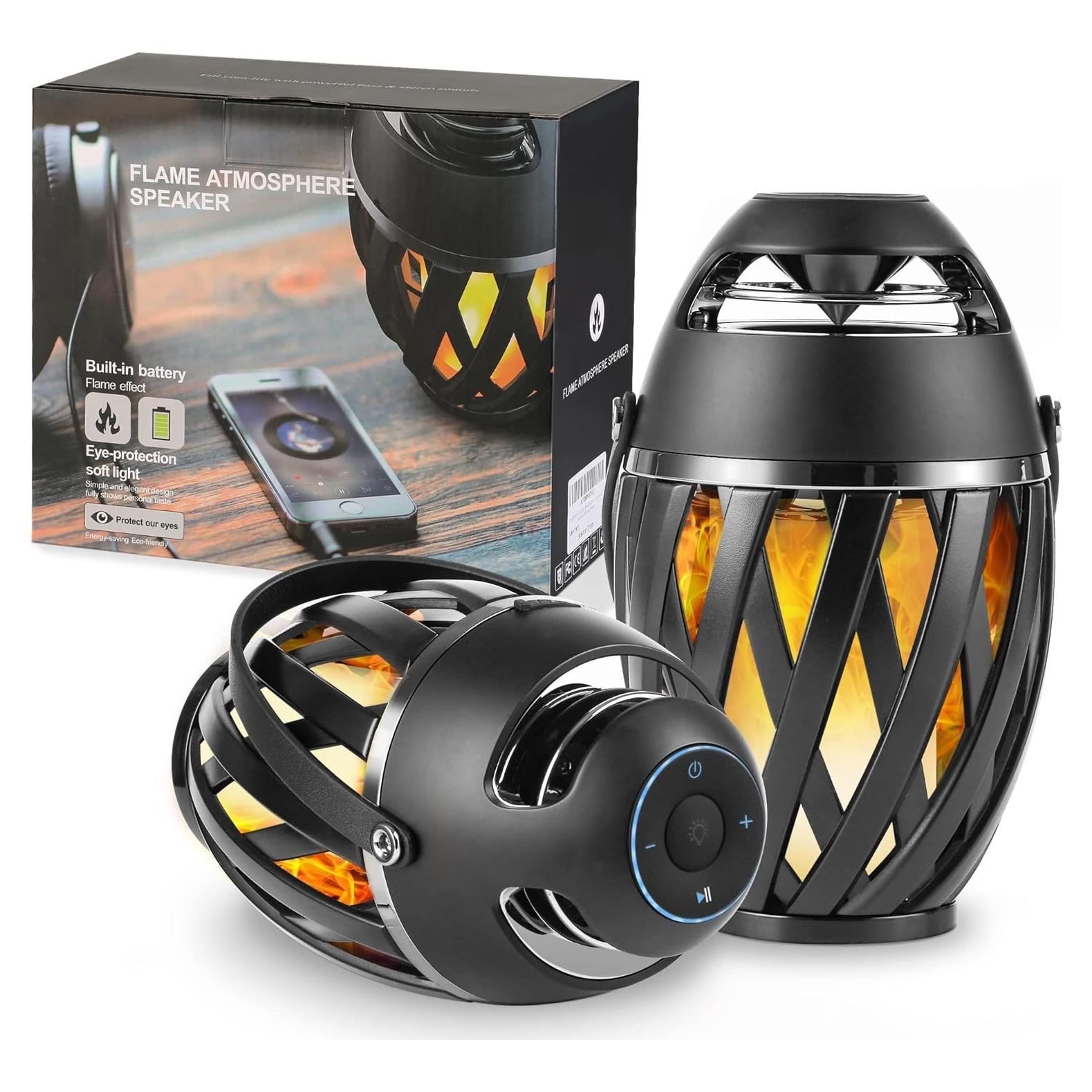 Paquete de 2 Altavoces Bluetooth Inalámbricos INSSISAIN IP65